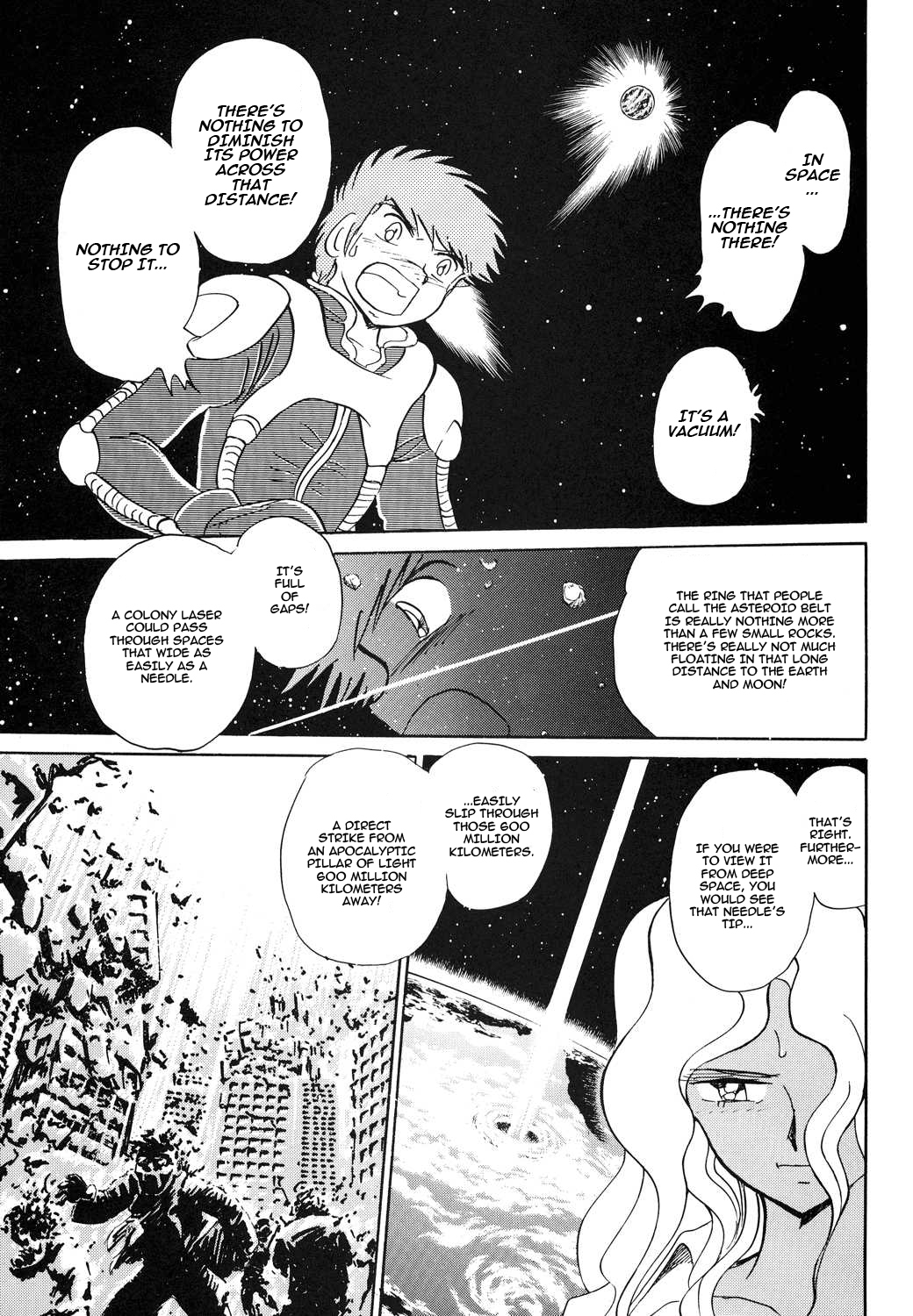 Kidou Senshi Crossbone Gundam Koutetsu no Shichinin Chapter 2 page 3 - Chapter 2: The Bird That Danced on the Moon
