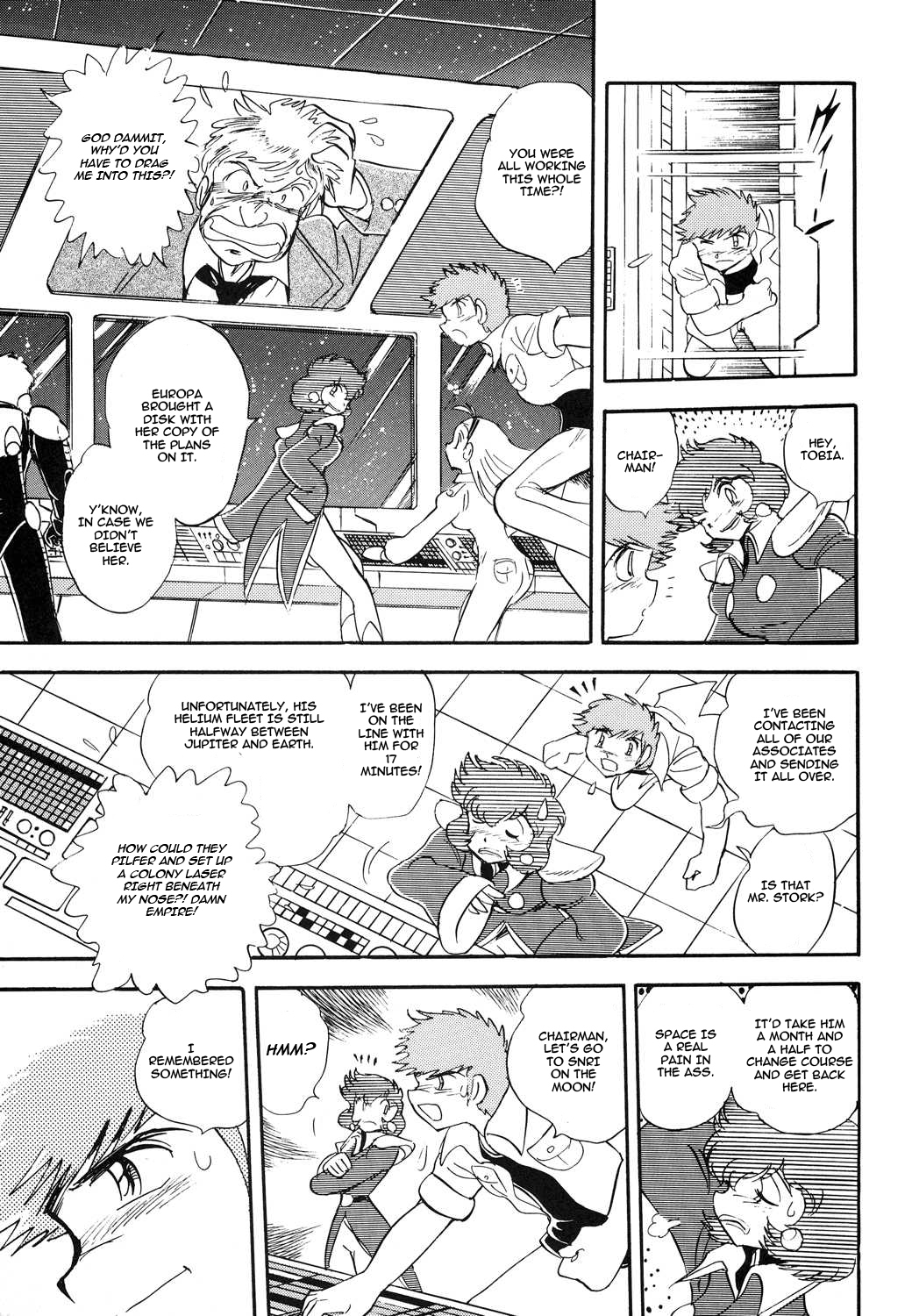 Kidou Senshi Crossbone Gundam Koutetsu no Shichinin Chapter 2 page 9 - Chapter 2: The Bird That Danced on the Moon