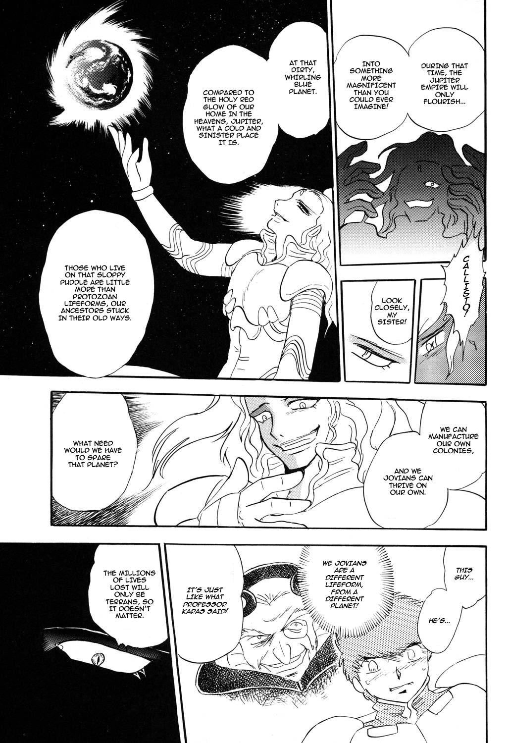 Kidou Senshi Crossbone Gundam Koutetsu no Shichinin Chapter 3 page 26 - Chapter 3: The Demigod Sings of Despair