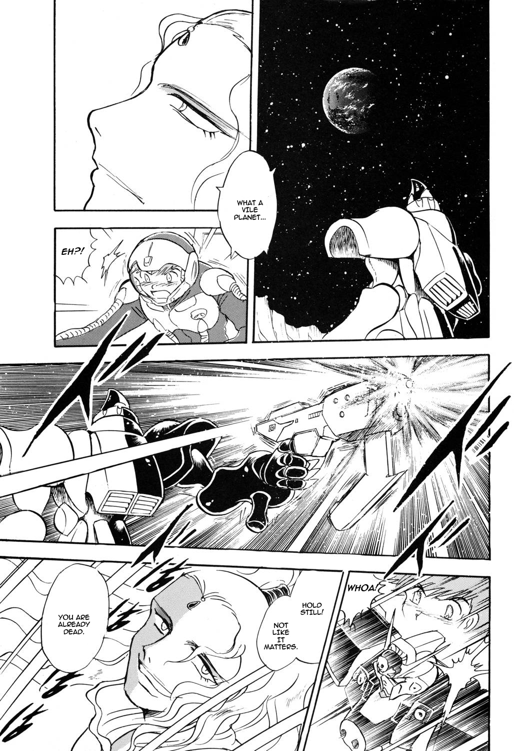 Kidou Senshi Crossbone Gundam Koutetsu no Shichinin Chapter 3 page 3 - Chapter 3: The Demigod Sings of Despair