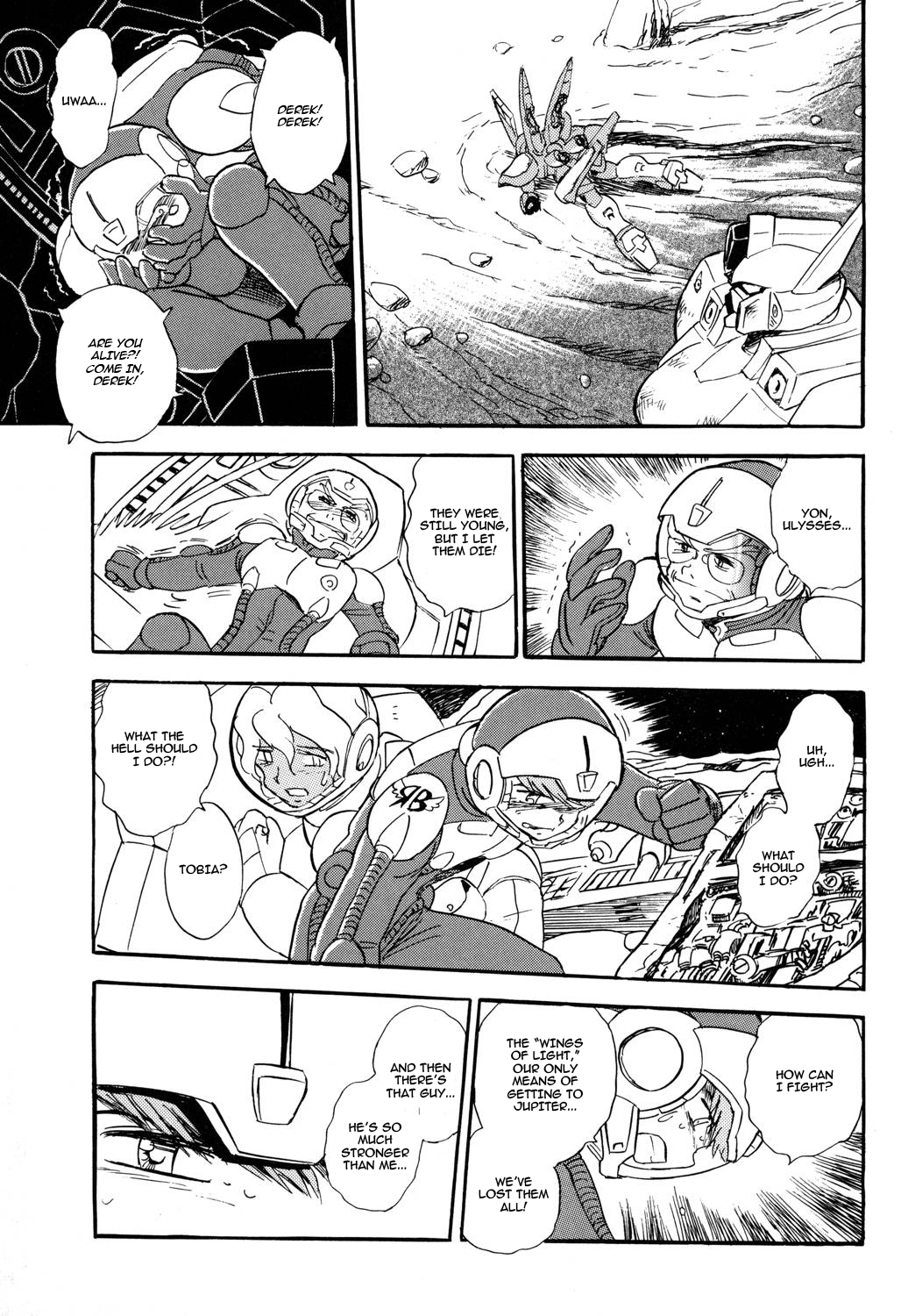 Kidou Senshi Crossbone Gundam Koutetsu no Shichinin Chapter 3 page 38 - Chapter 3: The Demigod Sings of Despair