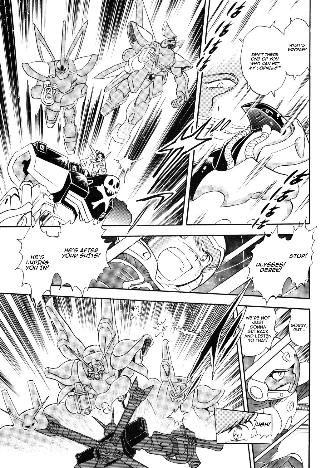 Kidou Senshi Crossbone Gundam Koutetsu no Shichinin Chapter 3 page 6 - Chapter 3: The Demigod Sings of Despair