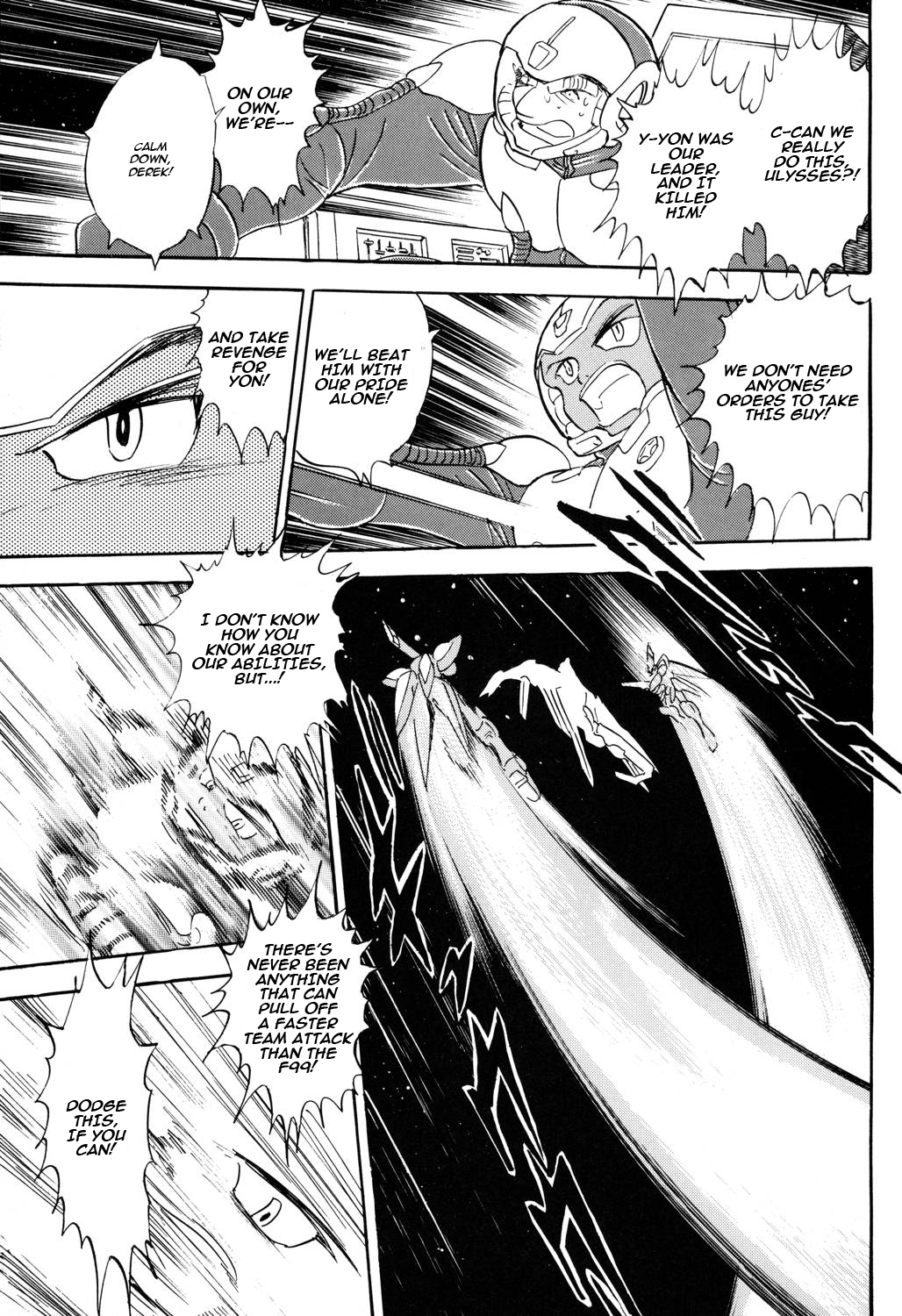 Kidou Senshi Crossbone Gundam Koutetsu no Shichinin Chapter 3 page 8 - Chapter 3: The Demigod Sings of Despair
