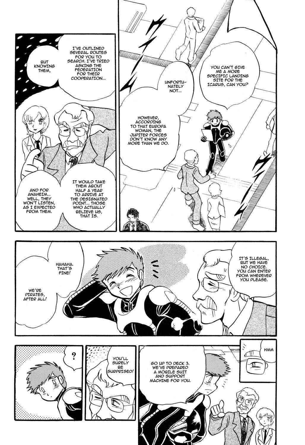 Kidou Senshi Crossbone Gundam Koutetsu no Shichinin Chapter 4 page 14 - Chapter 4: A 6-Day Quest