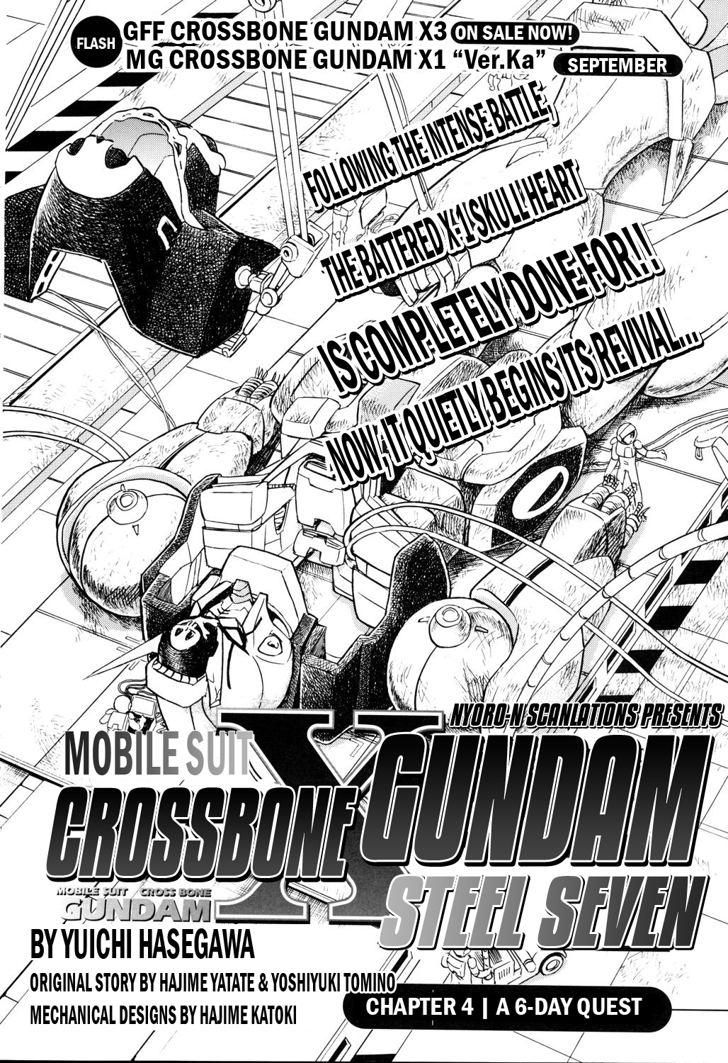 Kidou Senshi Crossbone Gundam Koutetsu no Shichinin Chapter 4 page 4 - Chapter 4: A 6-Day Quest
