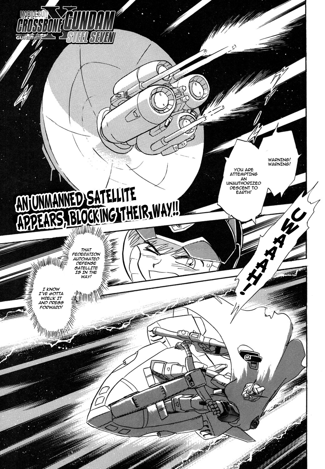 Kidou Senshi Crossbone Gundam Koutetsu no Shichinin Chapter 5 page 1 - Chapter 5: What Awaits the Search on the Blue Planet