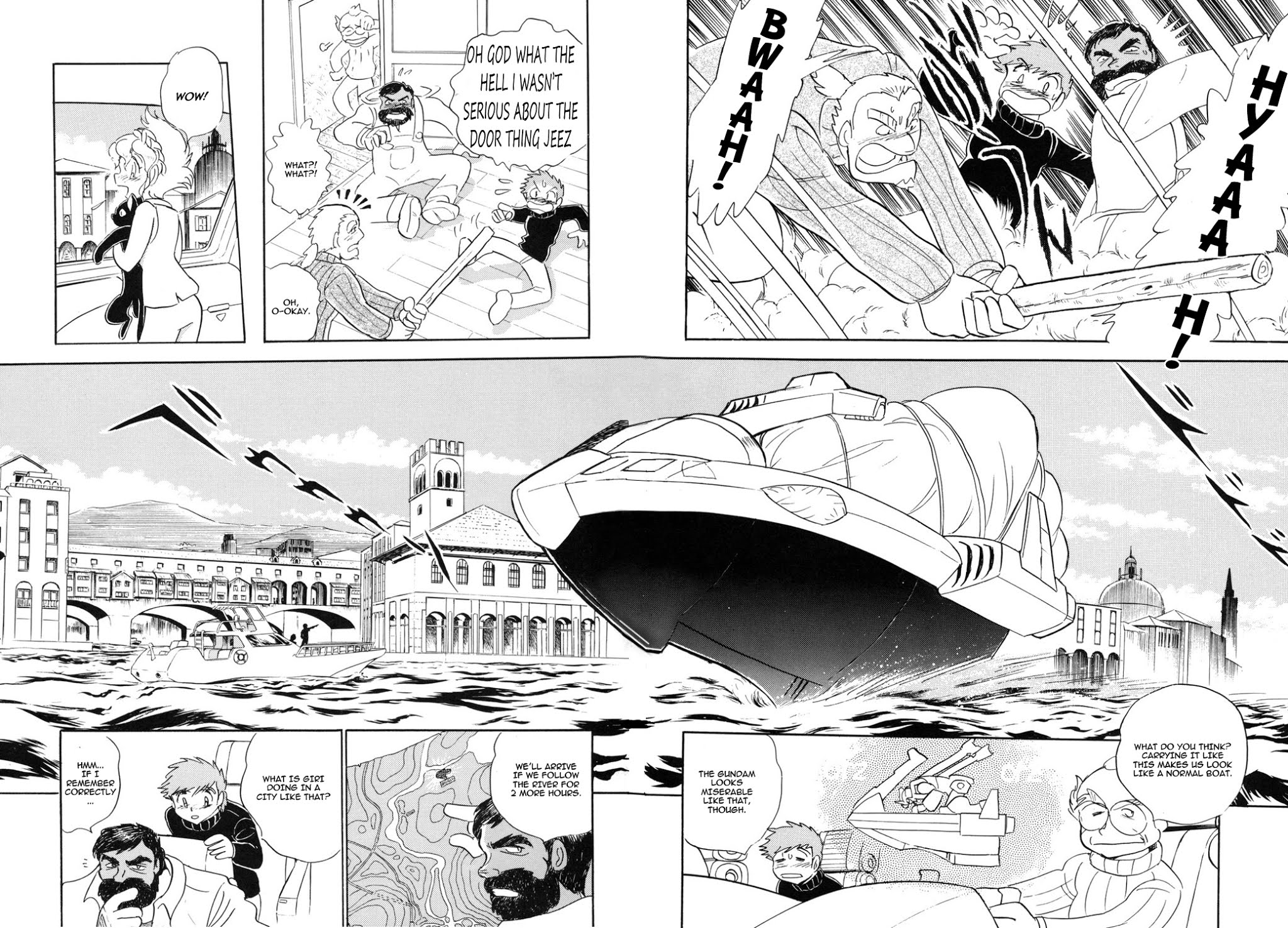 Kidou Senshi Crossbone Gundam Koutetsu no Shichinin Chapter 5 page 21 - Chapter 5: What Awaits the Search on the Blue Planet