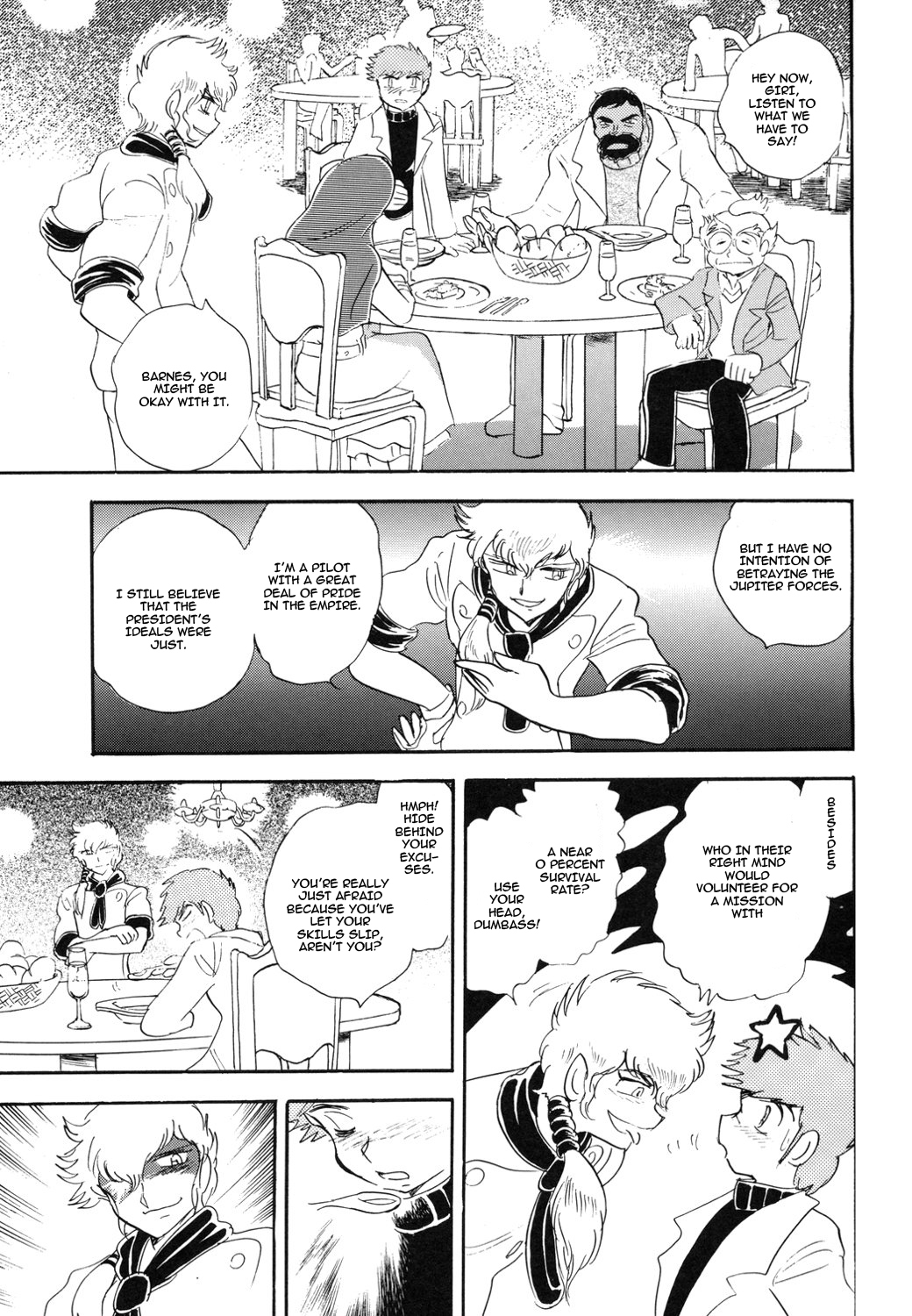 Kidou Senshi Crossbone Gundam Koutetsu no Shichinin Chapter 5 page 23 - Chapter 5: What Awaits the Search on the Blue Planet