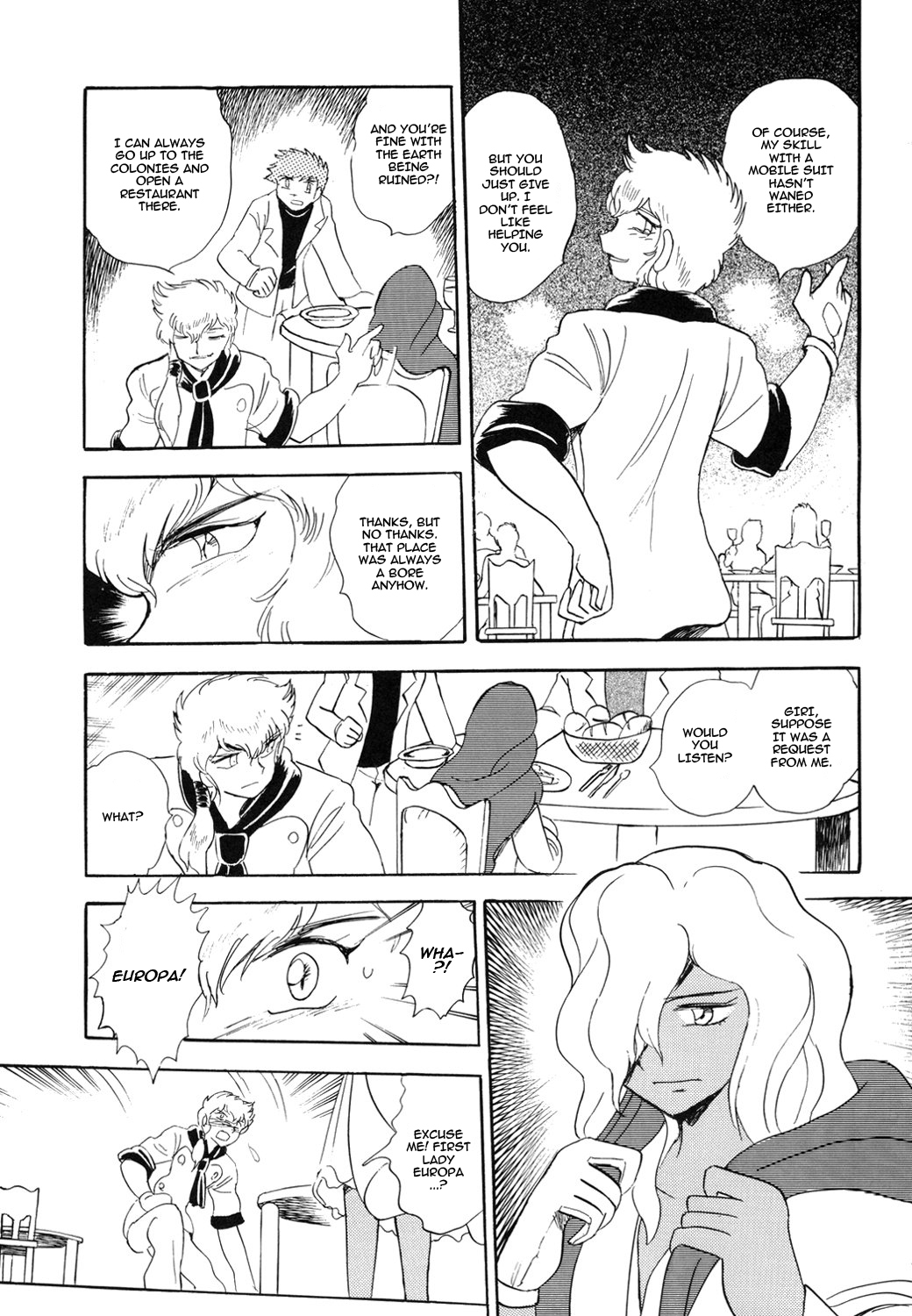 Kidou Senshi Crossbone Gundam Koutetsu no Shichinin Chapter 5 page 25 - Chapter 5: What Awaits the Search on the Blue Planet