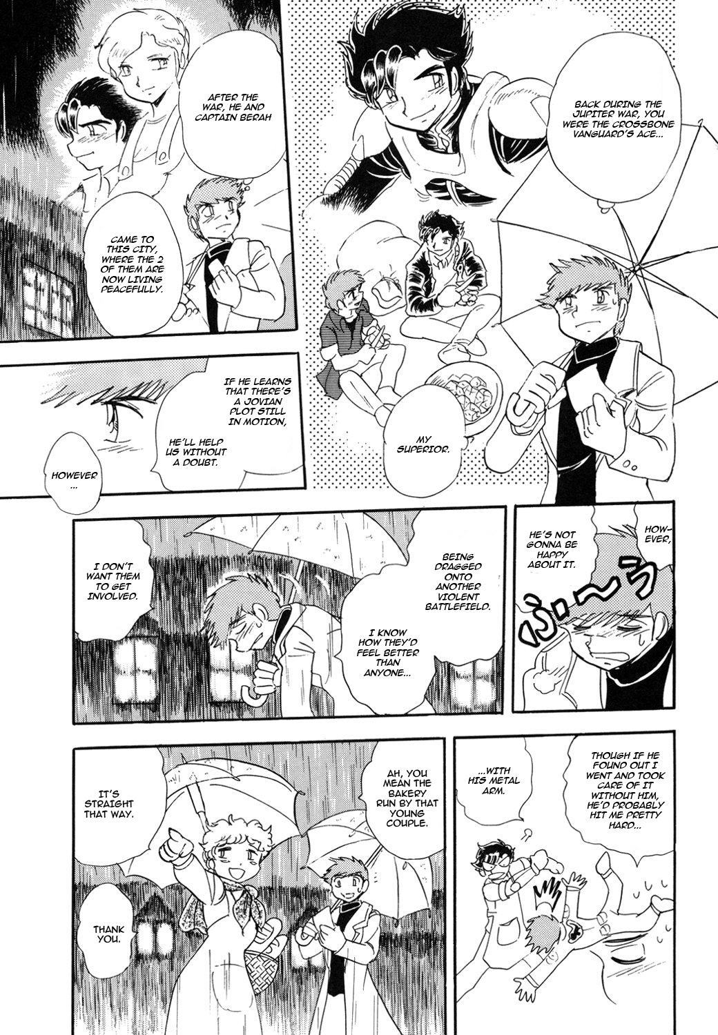 Kidou Senshi Crossbone Gundam Koutetsu no Shichinin Chapter 5 page 6 - Chapter 5: What Awaits the Search on the Blue Planet