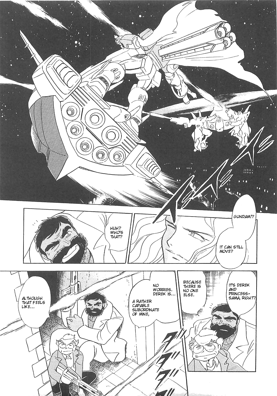 Kidou Senshi Crossbone Gundam Koutetsu no Shichinin Chapter 6 page 32 - Chapter 6: Goddess Betrayal