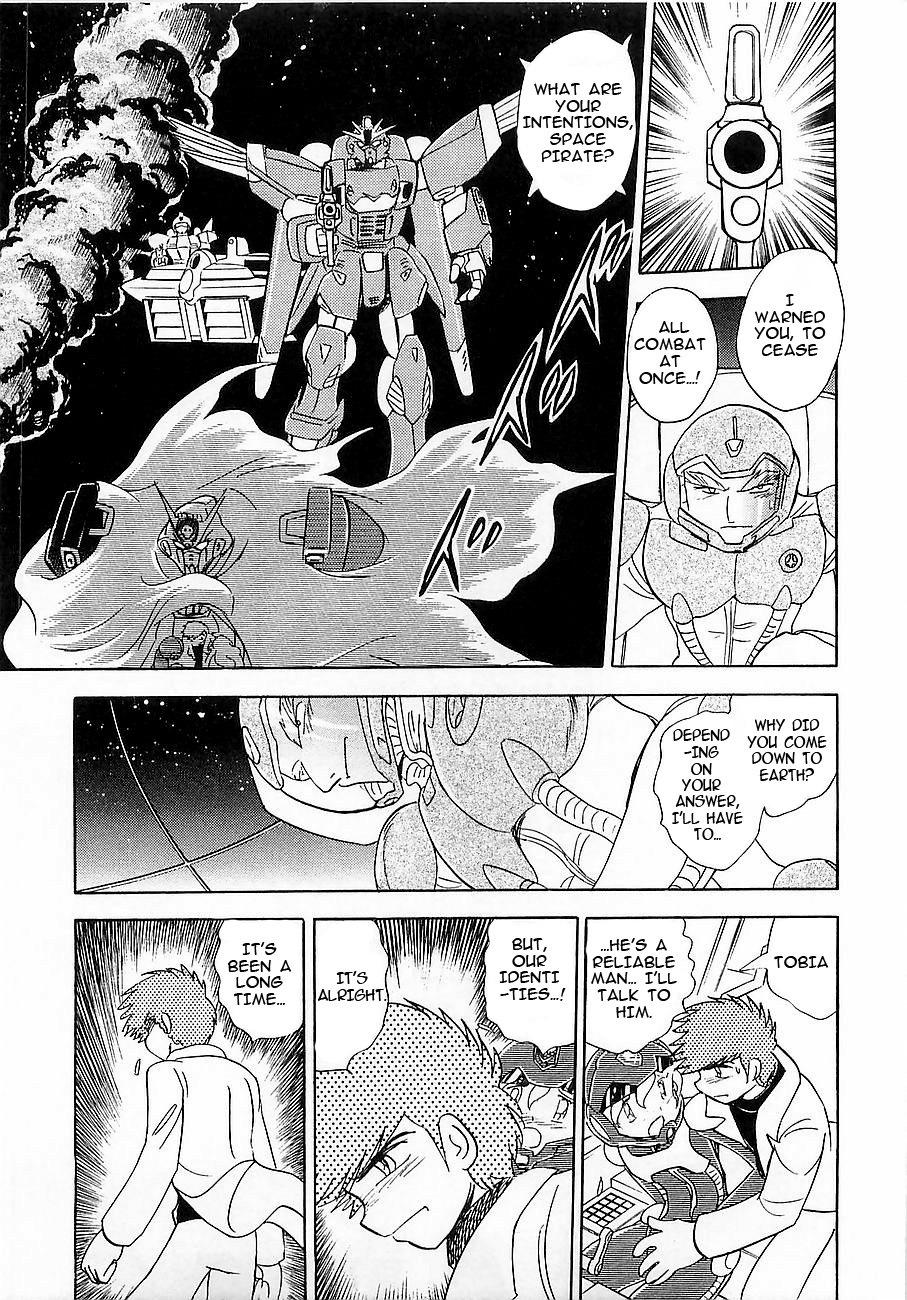 Kidou Senshi Crossbone Gundam Koutetsu no Shichinin Chapter 7 page 15 - Chapter 7: The Ones Who Have Fallen Onto the Ground