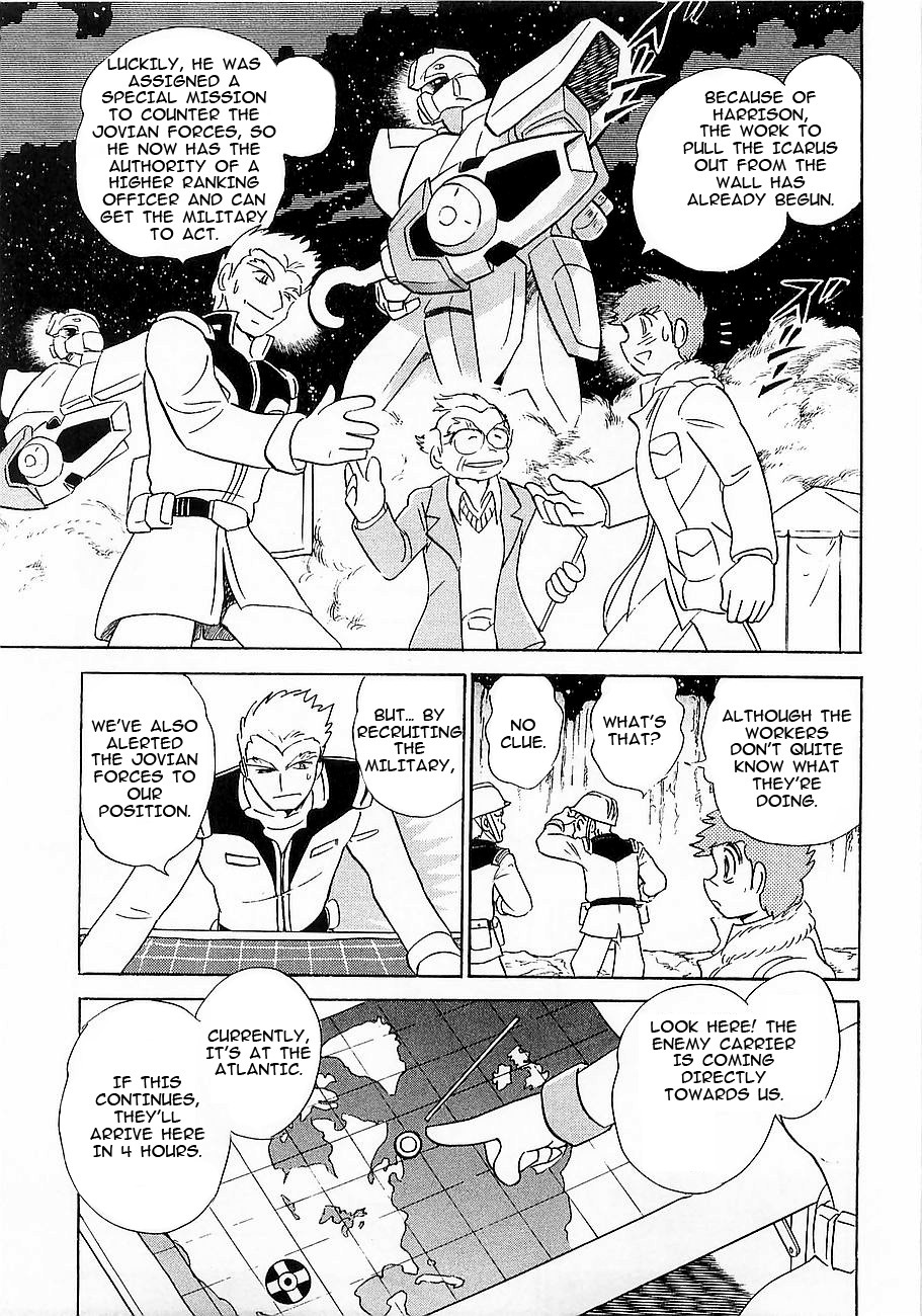 Kidou Senshi Crossbone Gundam Koutetsu no Shichinin Chapter 8 page 13 - Chapter 8: Countdown