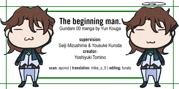 Kidou Senshi Gundam 00 - The beginning man. Chapter 0.2 page 1 - Chapter 0 v2 : [Oneshot]