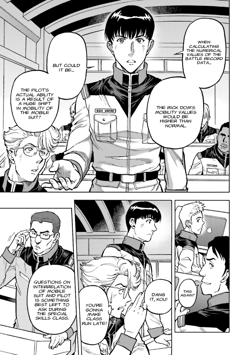 Kidou Senshi Gundam 0083 Rebellion Chapter 1 page 13 - Chapter 1: A Fomenting Storm
