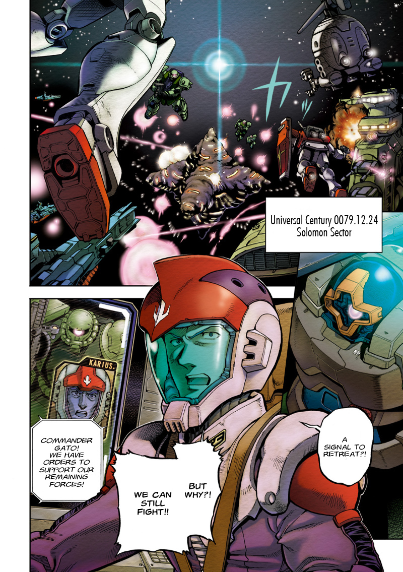 Kidou Senshi Gundam 0083 Rebellion Chapter 1 page 4 - Chapter 1: A Fomenting Storm