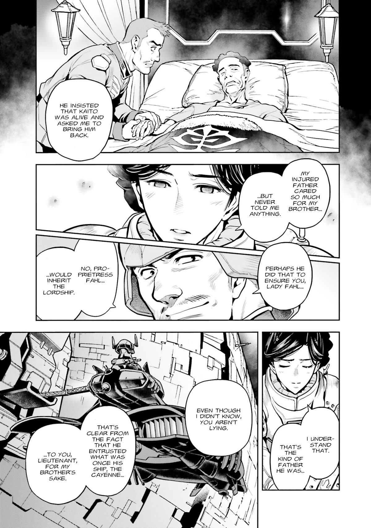 Kidou Senshi Gundam 0083 Rebellion Chapter 100 page 11 - Chapter 100: Wounded Soldier