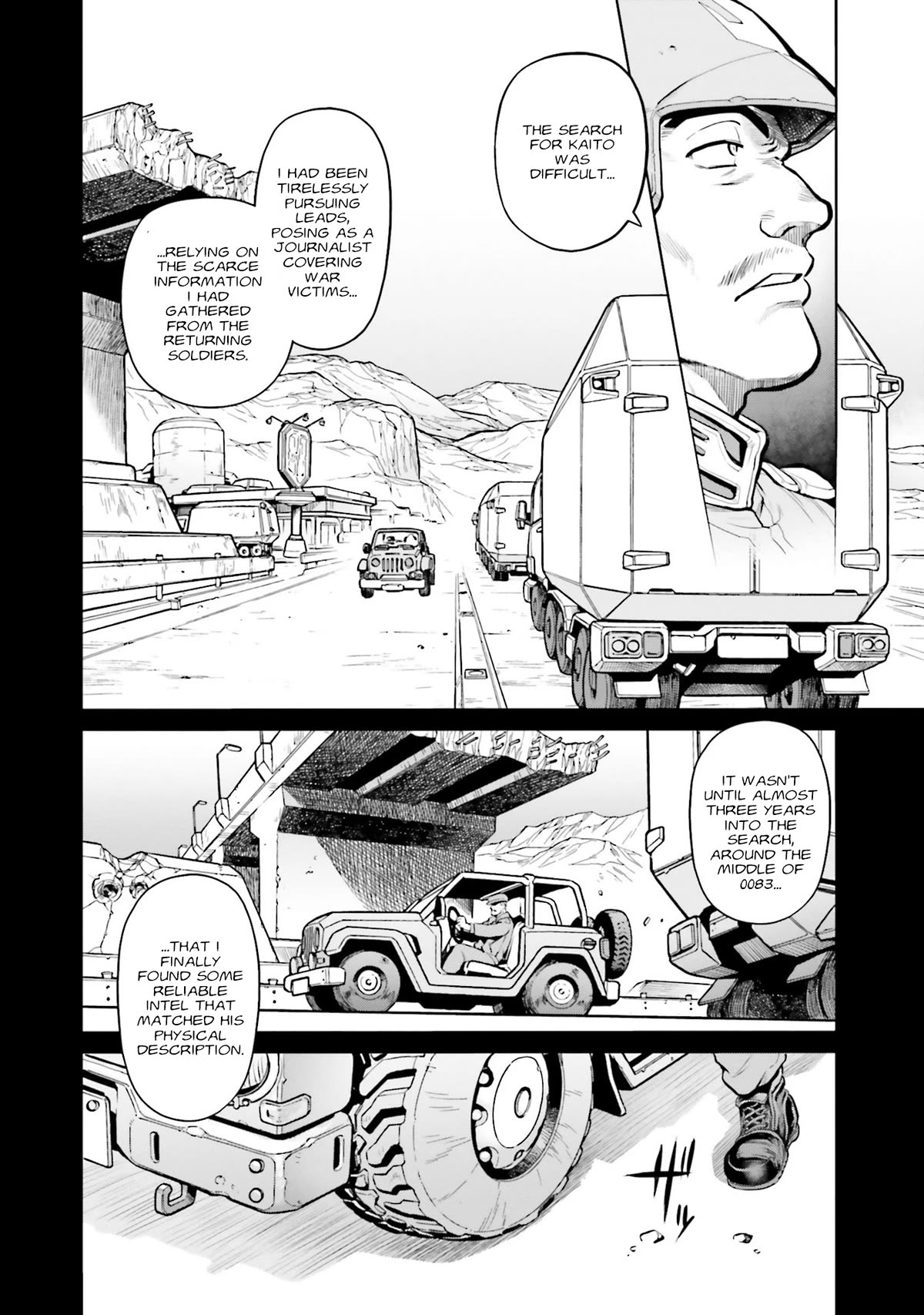 Kidou Senshi Gundam 0083 Rebellion Chapter 100 page 16 - Chapter 100: Wounded Soldier