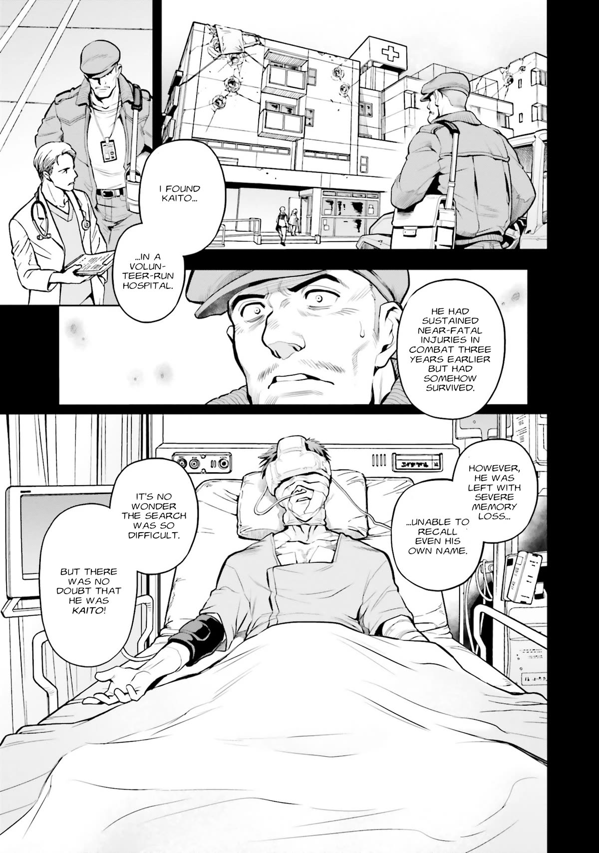 Kidou Senshi Gundam 0083 Rebellion Chapter 100 page 17 - Chapter 100: Wounded Soldier