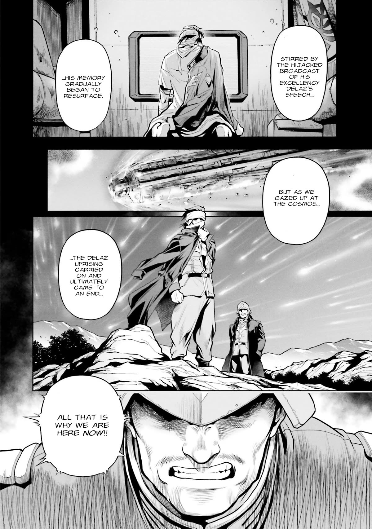 Kidou Senshi Gundam 0083 Rebellion Chapter 100 page 20 - Chapter 100: Wounded Soldier