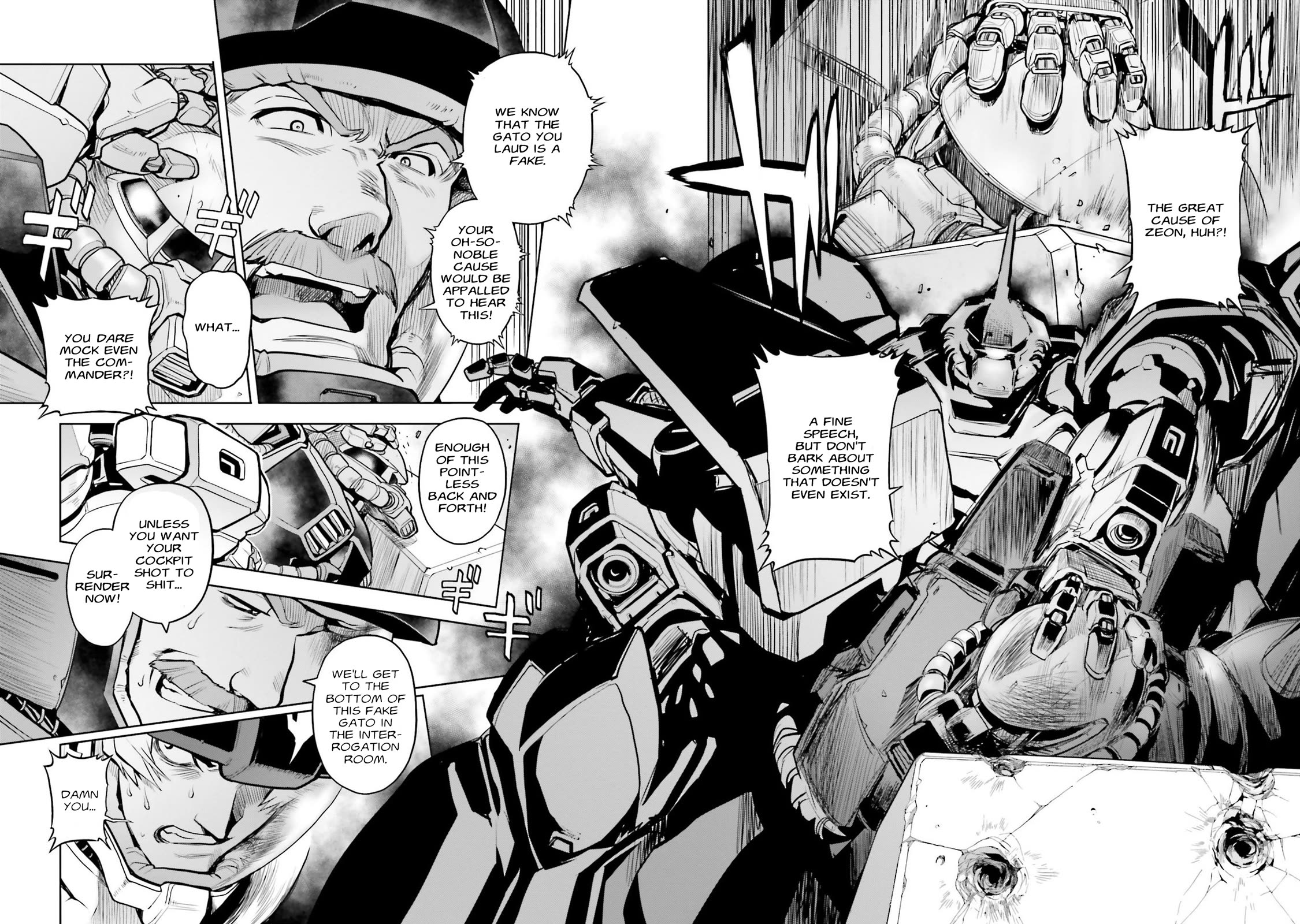 Kidou Senshi Gundam 0083 Rebellion Chapter 100 page 3 - Chapter 100: Wounded Soldier