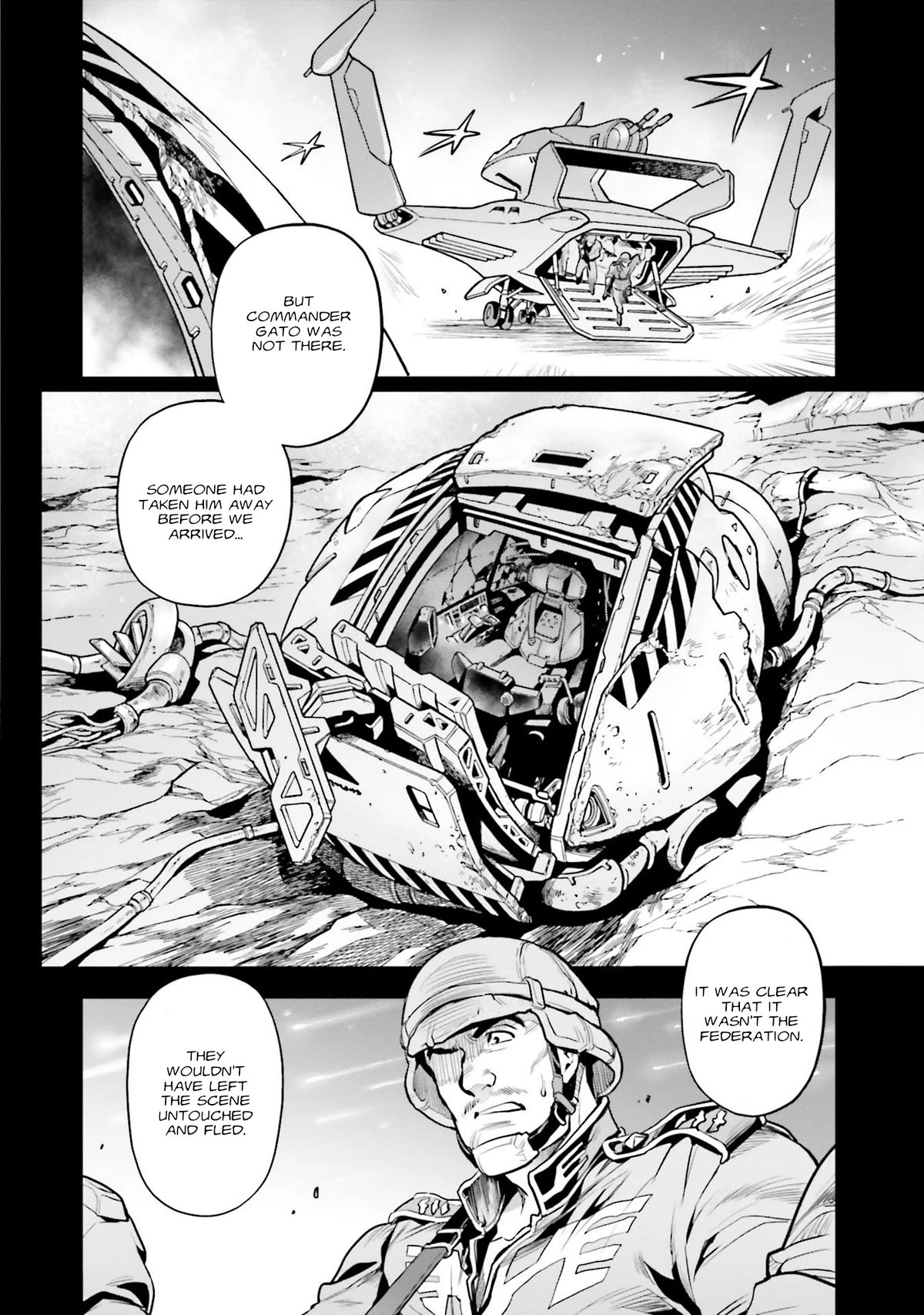 Kidou Senshi Gundam 0083 Rebellion Chapter 101 page 12 - Chapter 101: Oath of Succession