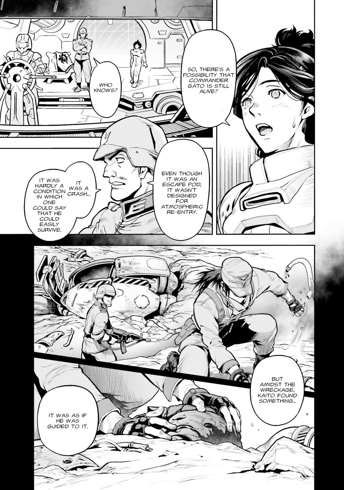 Kidou Senshi Gundam 0083 Rebellion Chapter 101 page 13 - Chapter 101: Oath of Succession