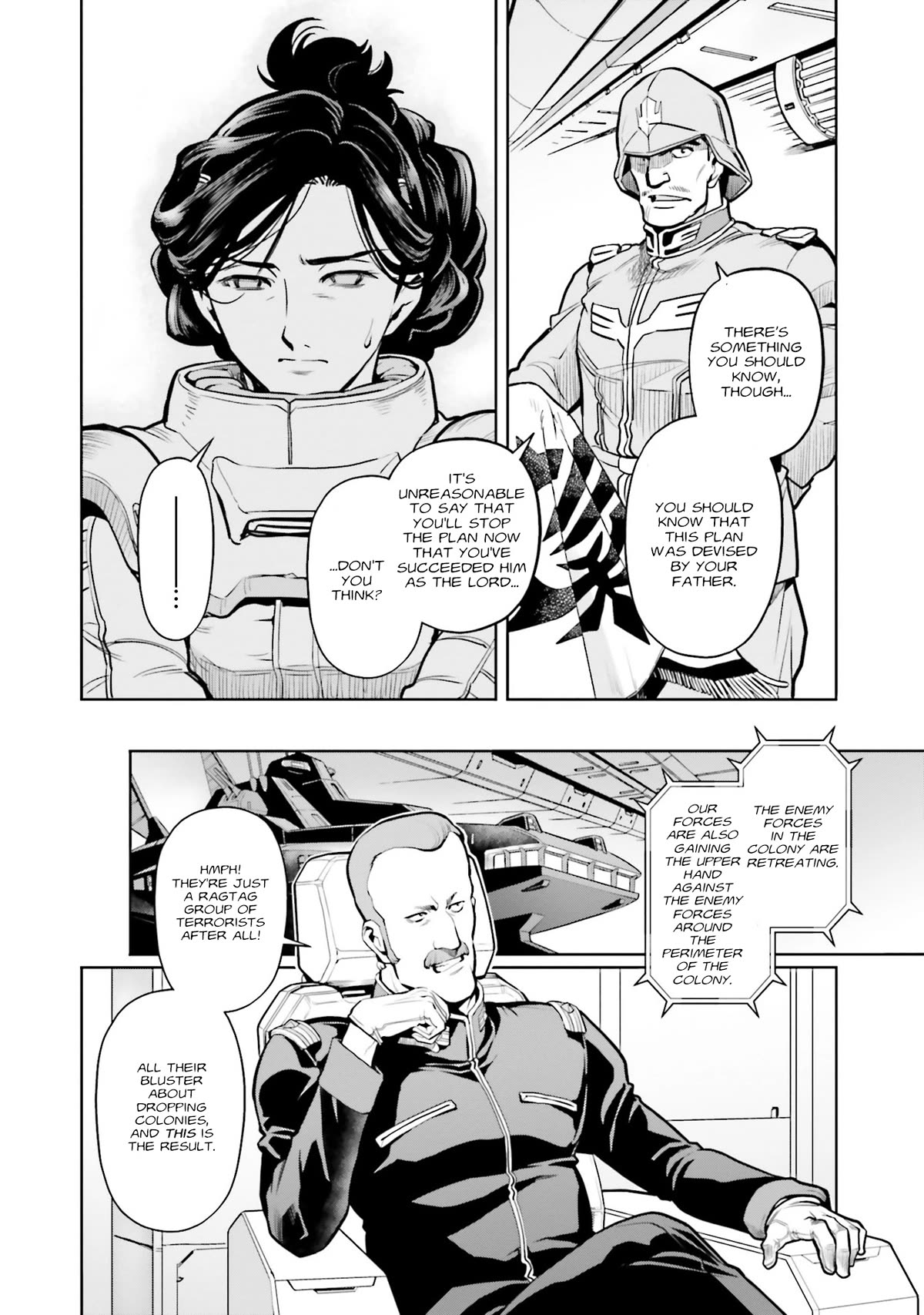 Kidou Senshi Gundam 0083 Rebellion Chapter 101 page 18 - Chapter 101: Oath of Succession