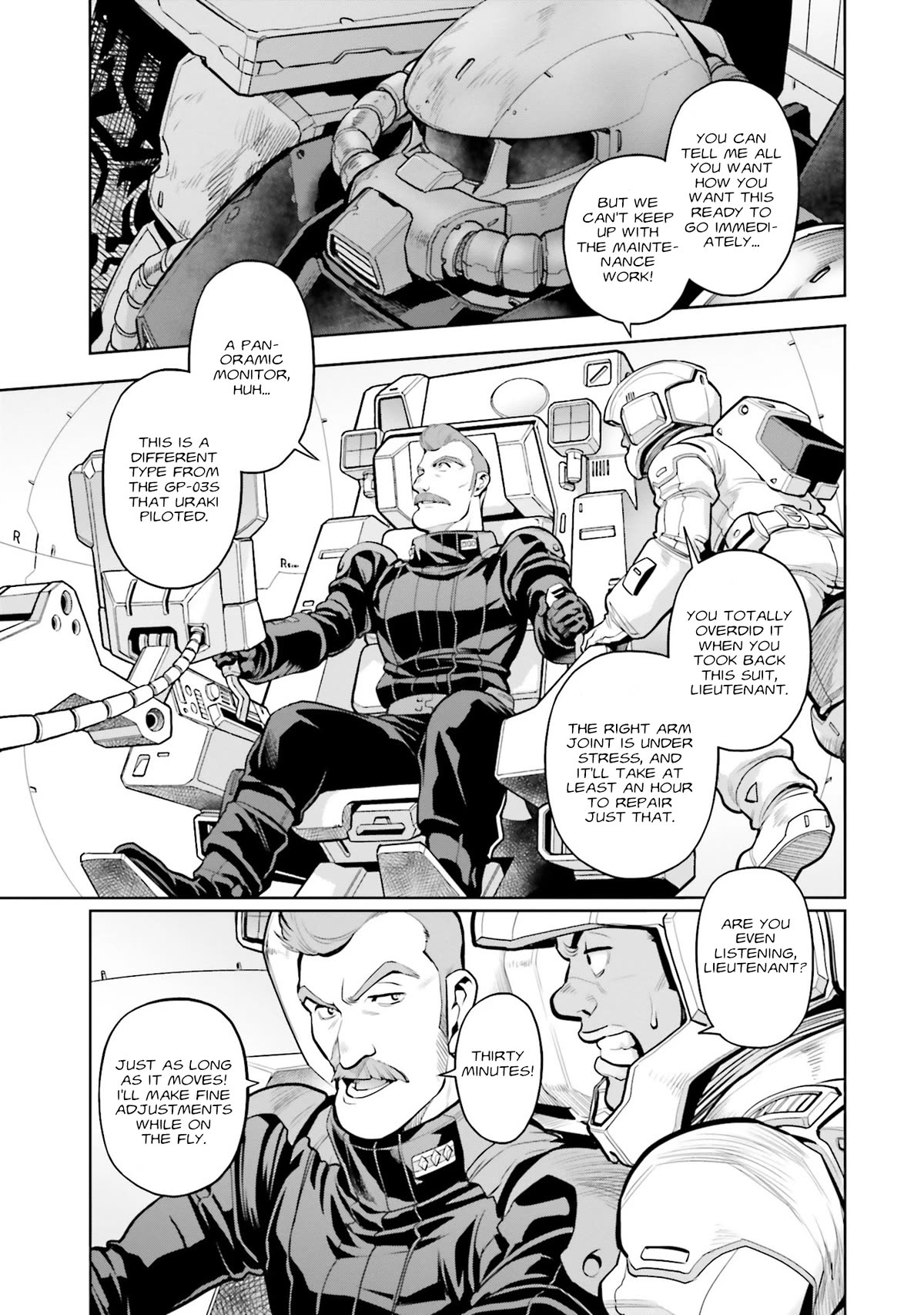 Kidou Senshi Gundam 0083 Rebellion Chapter 101 page 21 - Chapter 101: Oath of Succession