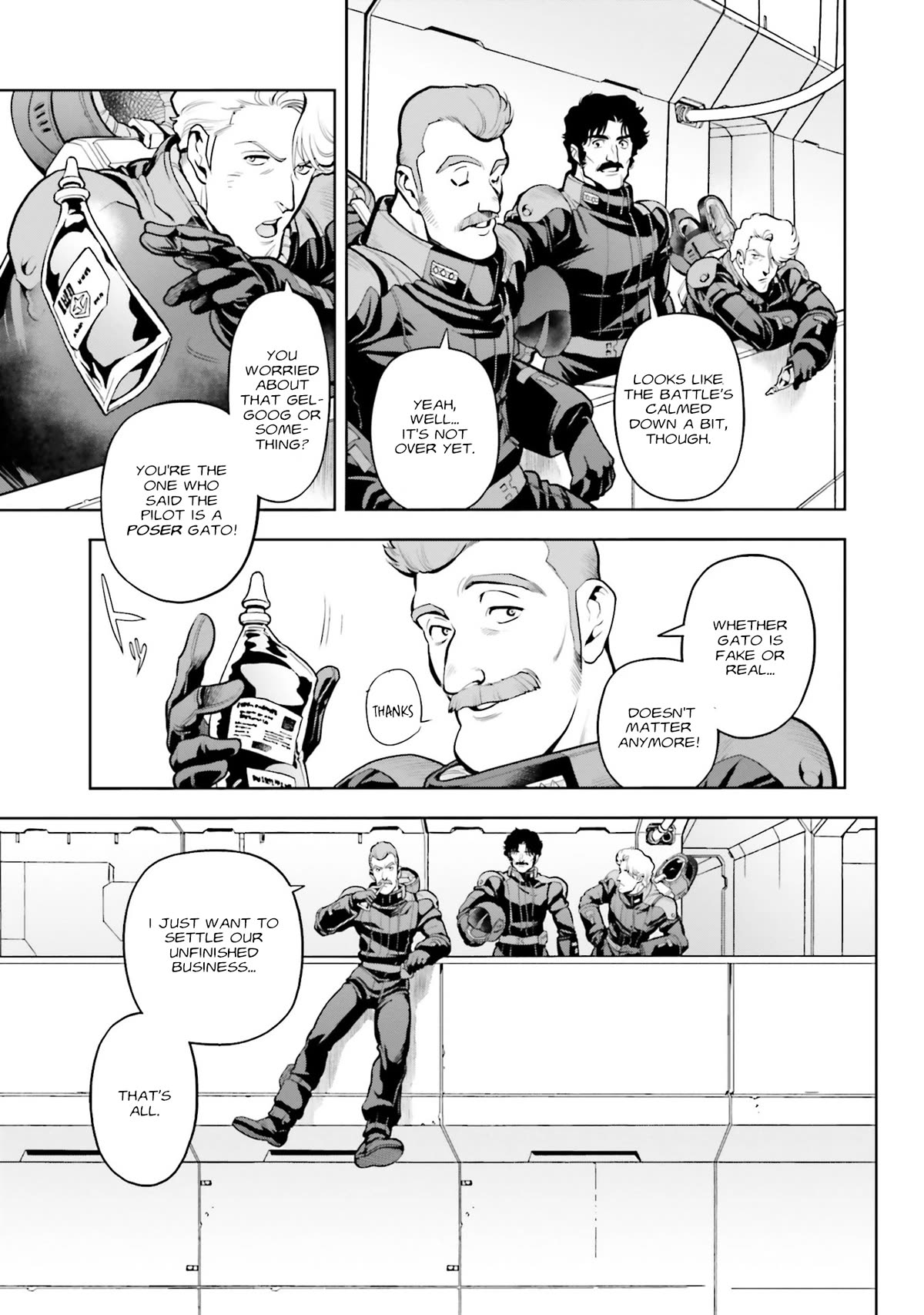 Kidou Senshi Gundam 0083 Rebellion Chapter 101 page 23 - Chapter 101: Oath of Succession