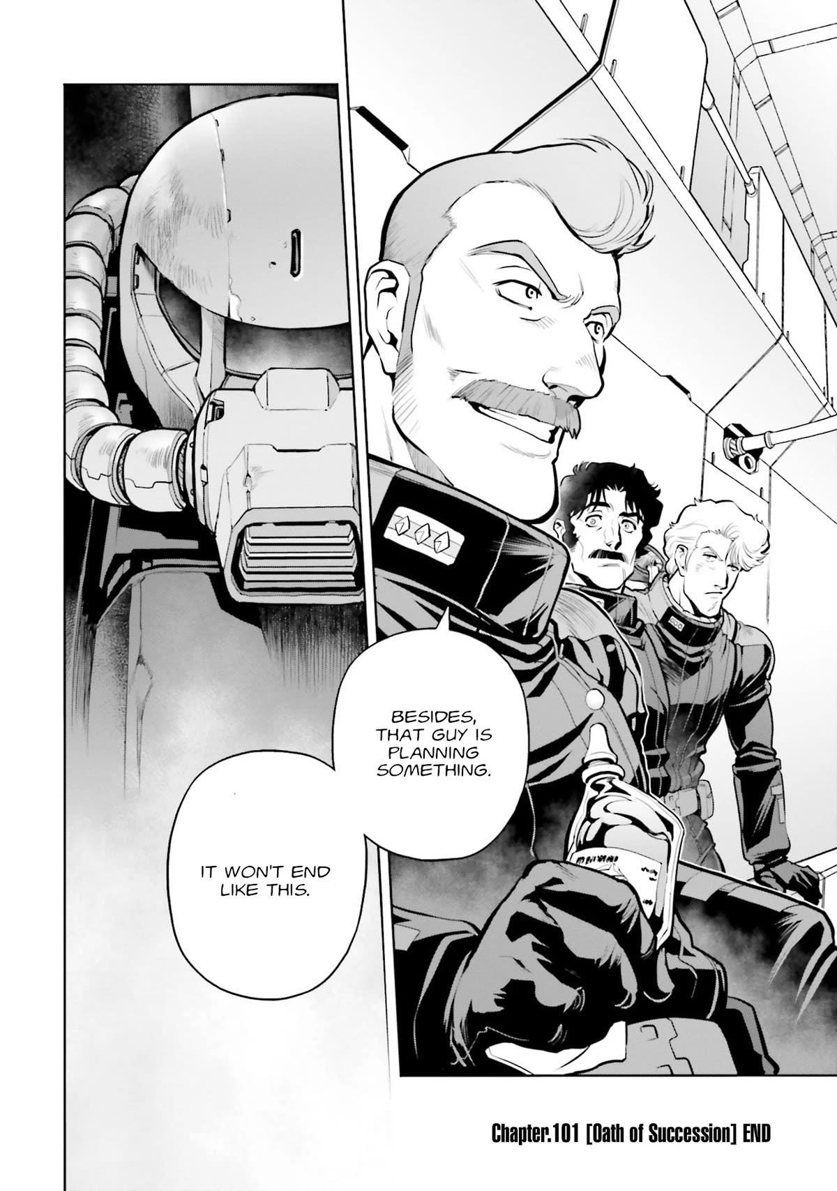 Kidou Senshi Gundam 0083 Rebellion Chapter 101 page 24 - Chapter 101: Oath of Succession