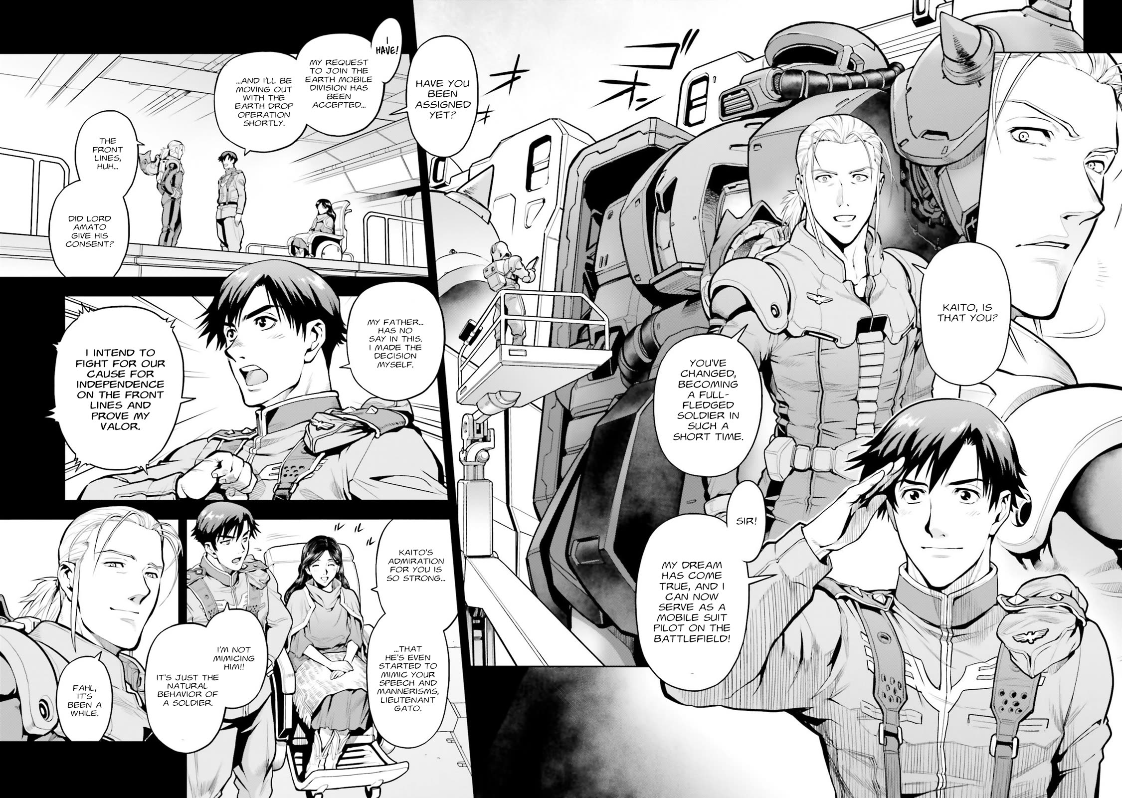 Kidou Senshi Gundam 0083 Rebellion Chapter 101 page 3 - Chapter 101: Oath of Succession