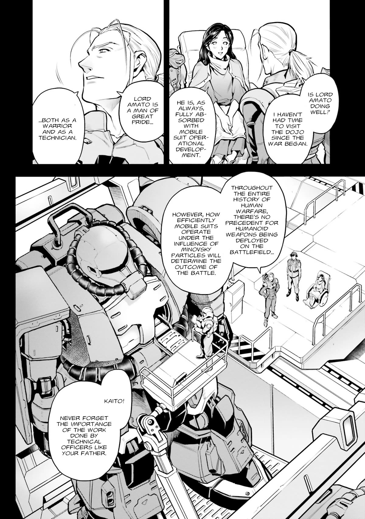 Kidou Senshi Gundam 0083 Rebellion Chapter 101 page 4 - Chapter 101: Oath of Succession