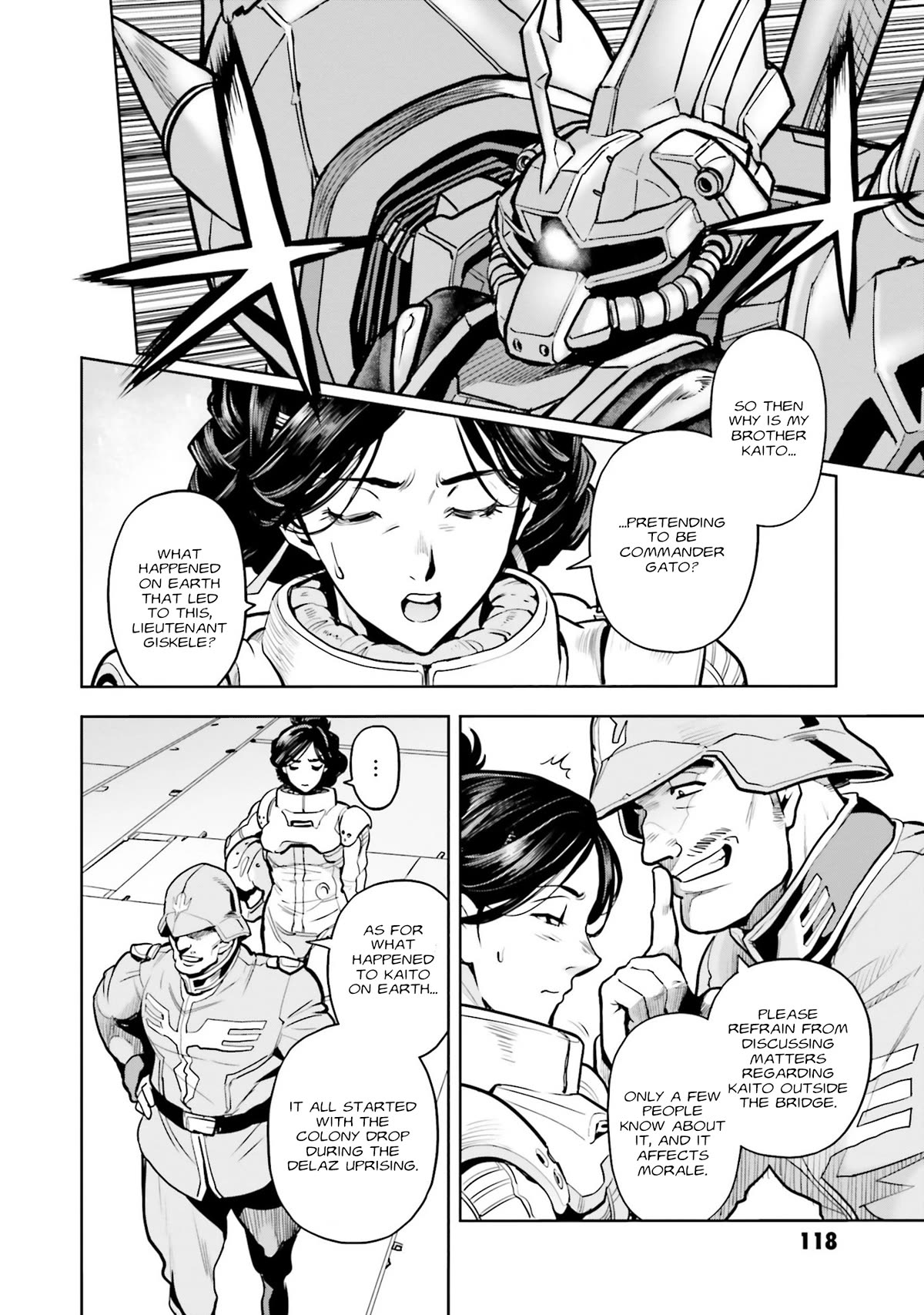 Kidou Senshi Gundam 0083 Rebellion Chapter 101 page 8 - Chapter 101: Oath of Succession