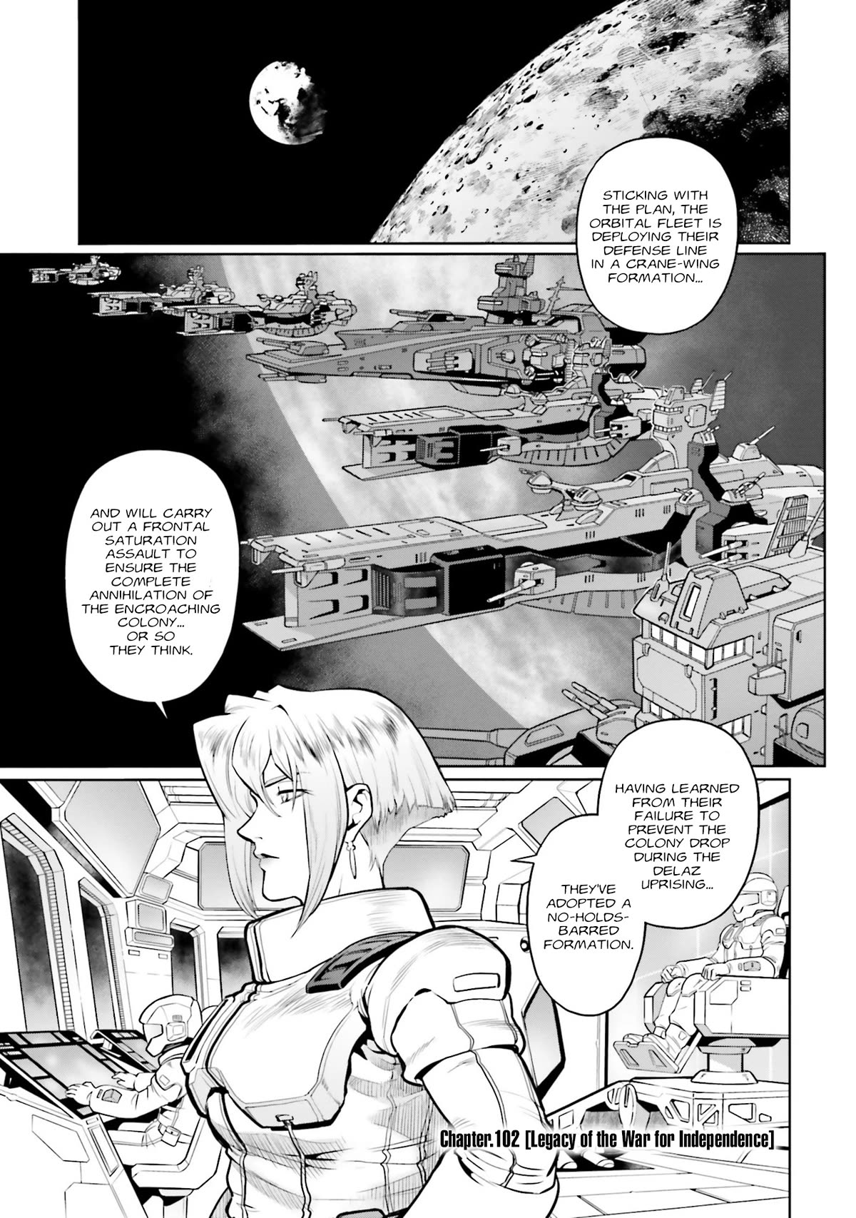 Kidou Senshi Gundam 0083 Rebellion Chapter 102 page 2 - Chapter 102: Legacy of the War for Independence
