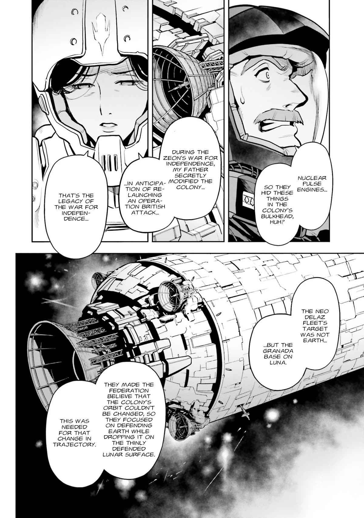 Kidou Senshi Gundam 0083 Rebellion Chapter 102 page 20 - Chapter 102: Legacy of the War for Independence