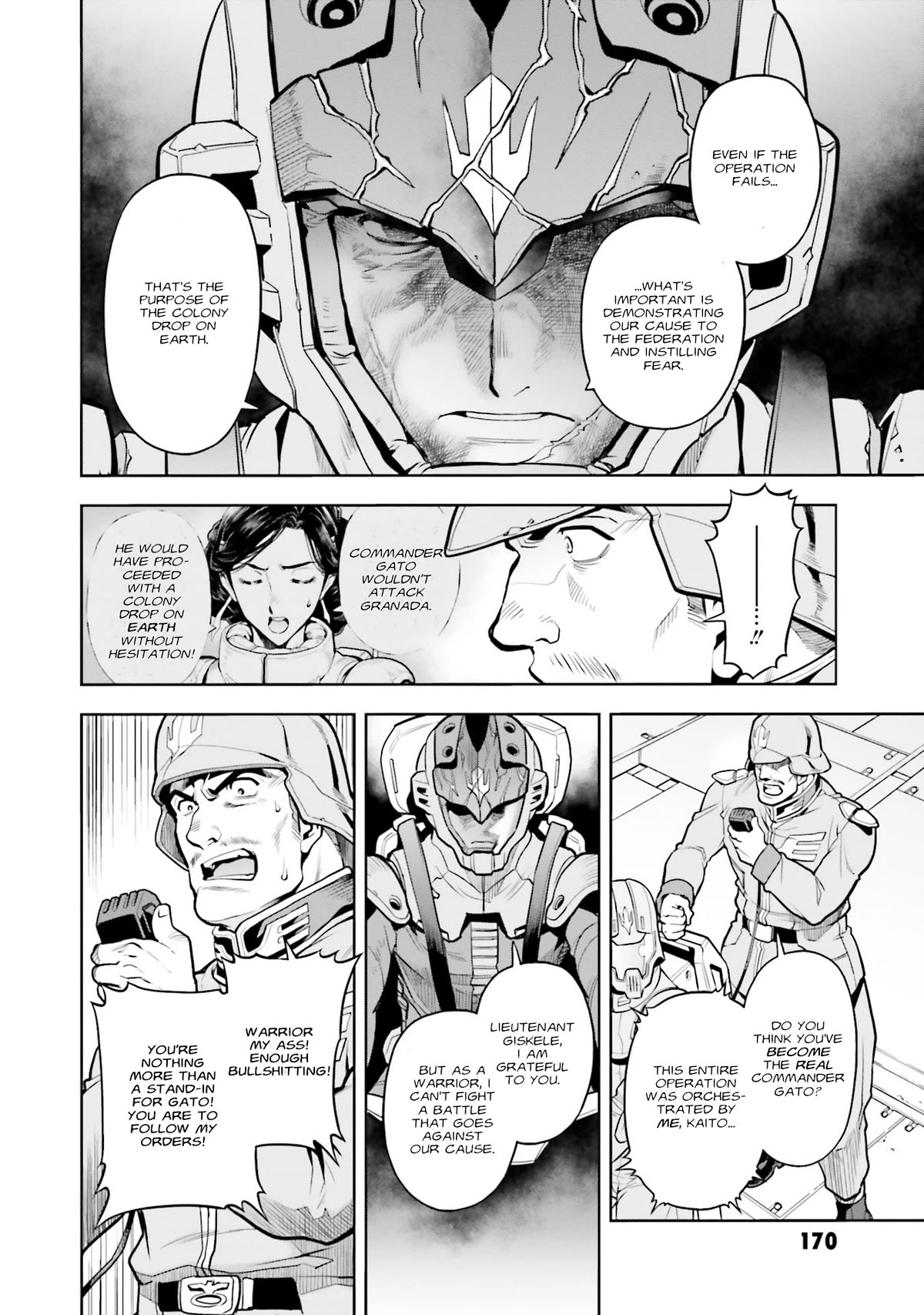 Kidou Senshi Gundam 0083 Rebellion Chapter 103 page 12 - Chapter 103: Battle of Ideals