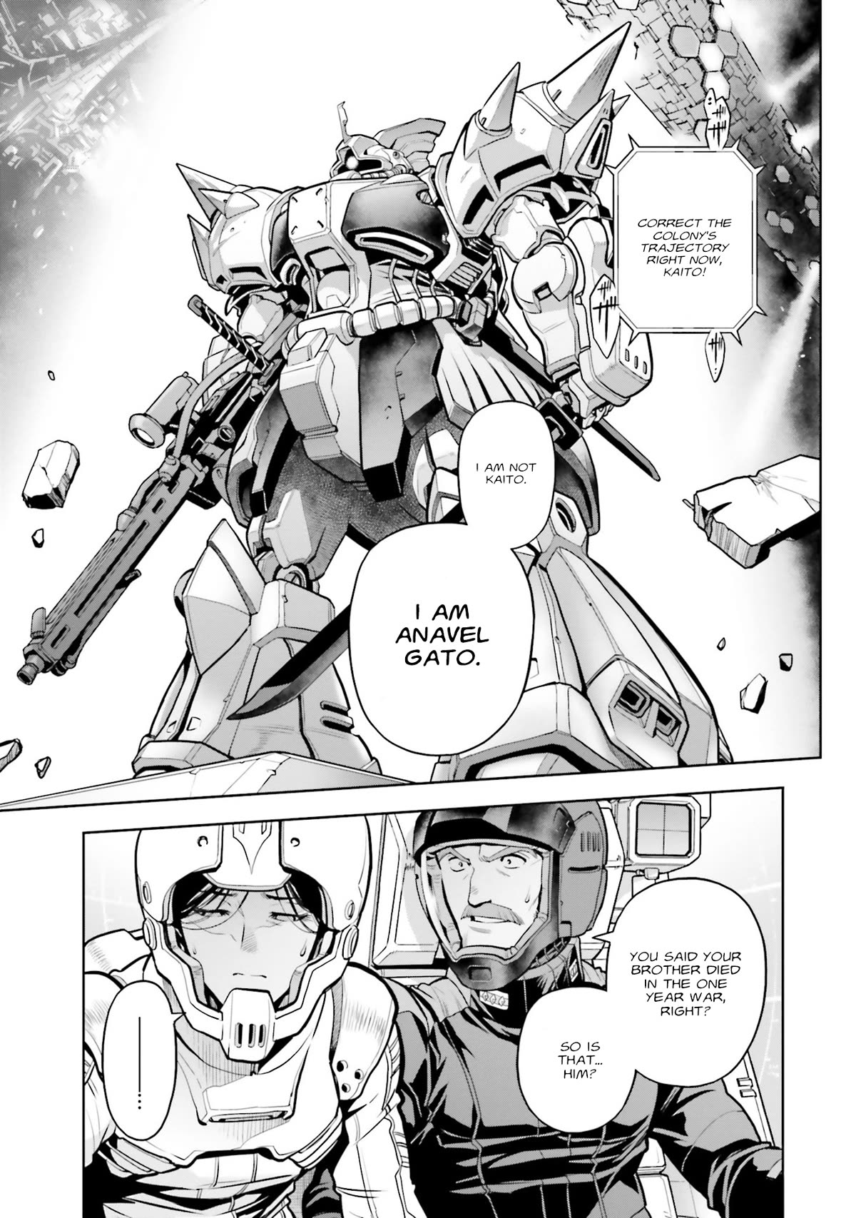 Kidou Senshi Gundam 0083 Rebellion Chapter 103 page 13 - Chapter 103: Battle of Ideals