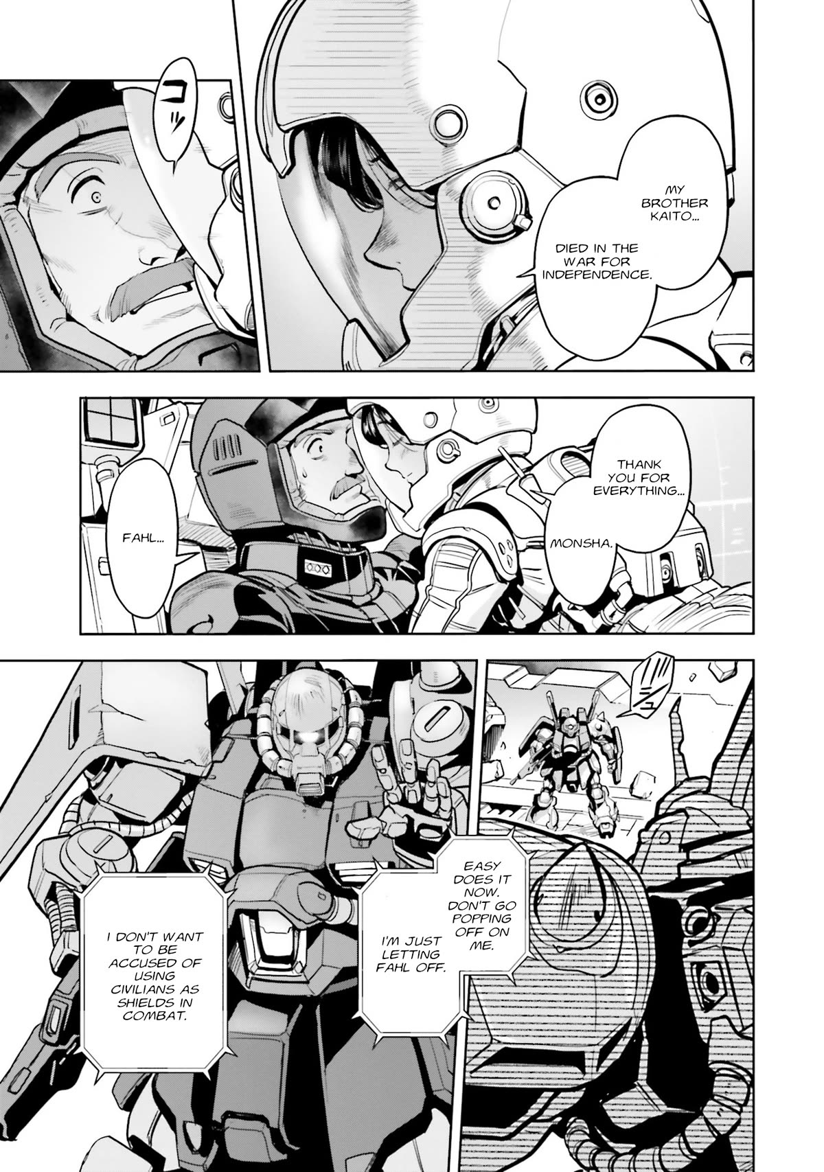 Kidou Senshi Gundam 0083 Rebellion Chapter 103 page 15 - Chapter 103: Battle of Ideals