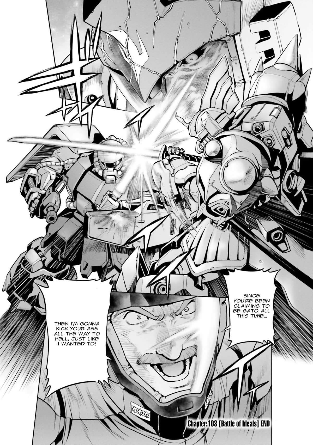 Kidou Senshi Gundam 0083 Rebellion Chapter 103 page 18 - Chapter 103: Battle of Ideals