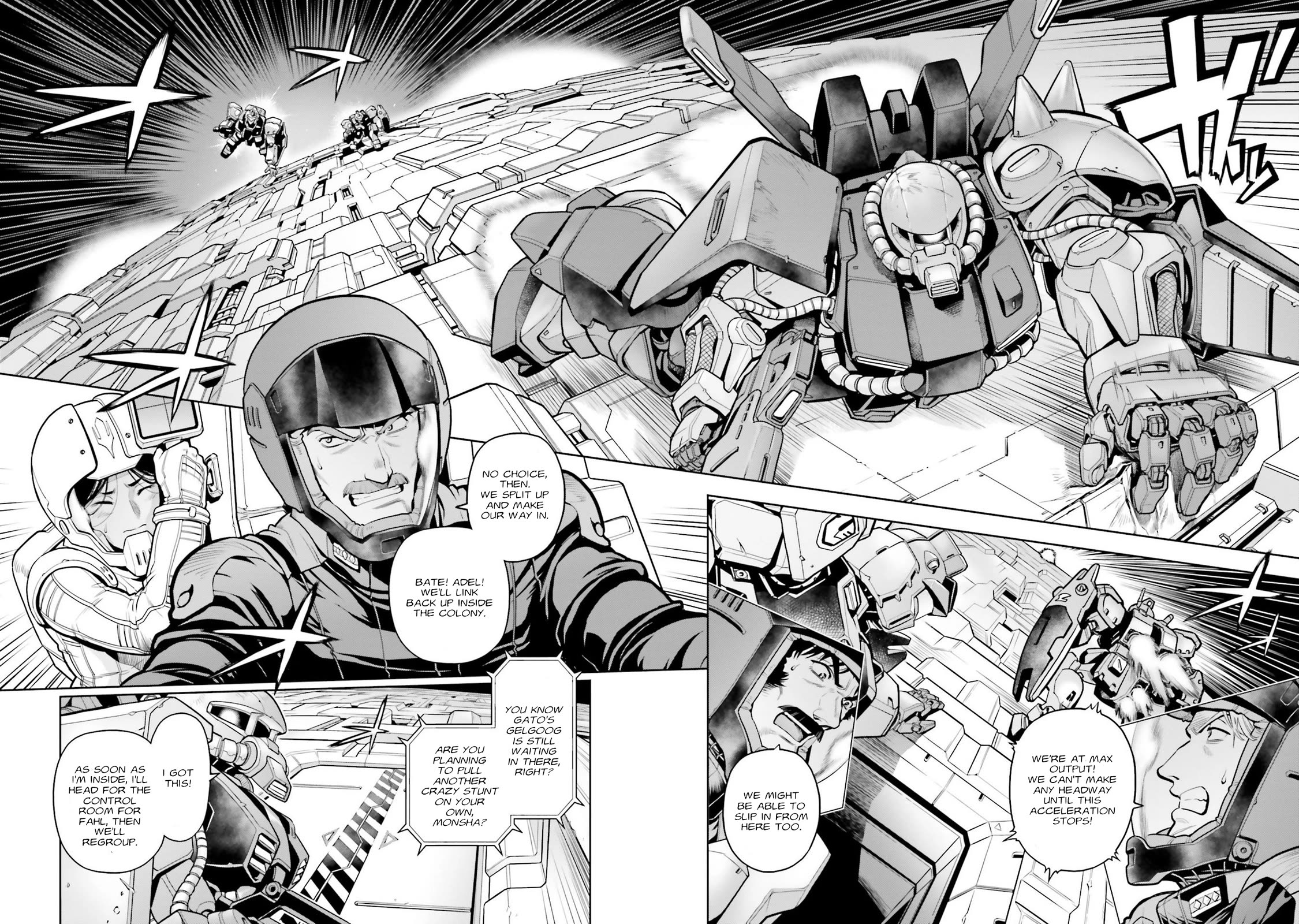 Kidou Senshi Gundam 0083 Rebellion Chapter 103 page 3 - Chapter 103: Battle of Ideals