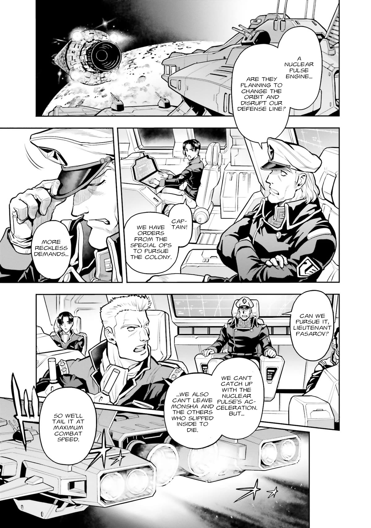 Kidou Senshi Gundam 0083 Rebellion Chapter 103 page 5 - Chapter 103: Battle of Ideals