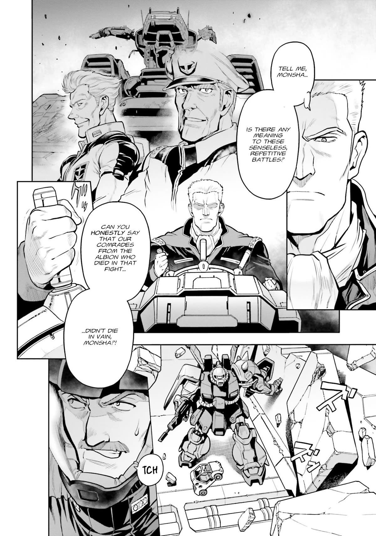 Kidou Senshi Gundam 0083 Rebellion Chapter 103 page 6 - Chapter 103: Battle of Ideals