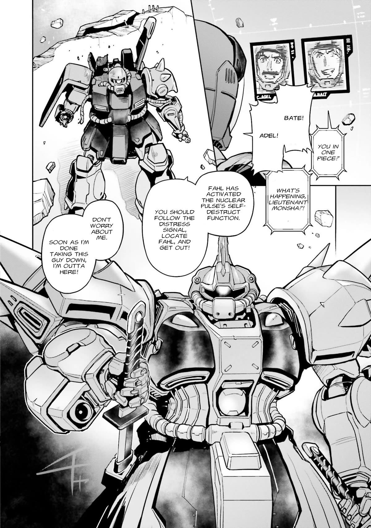Kidou Senshi Gundam 0083 Rebellion Chapter 104 page 10 - Chapter 104: 4th Team, Roll Out! [END]
