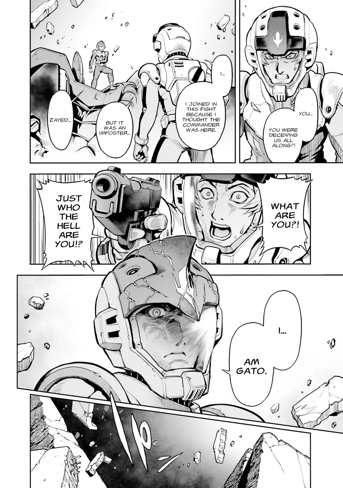 Kidou Senshi Gundam 0083 Rebellion Chapter 104 page 18 - Chapter 104: 4th Team, Roll Out! [END]