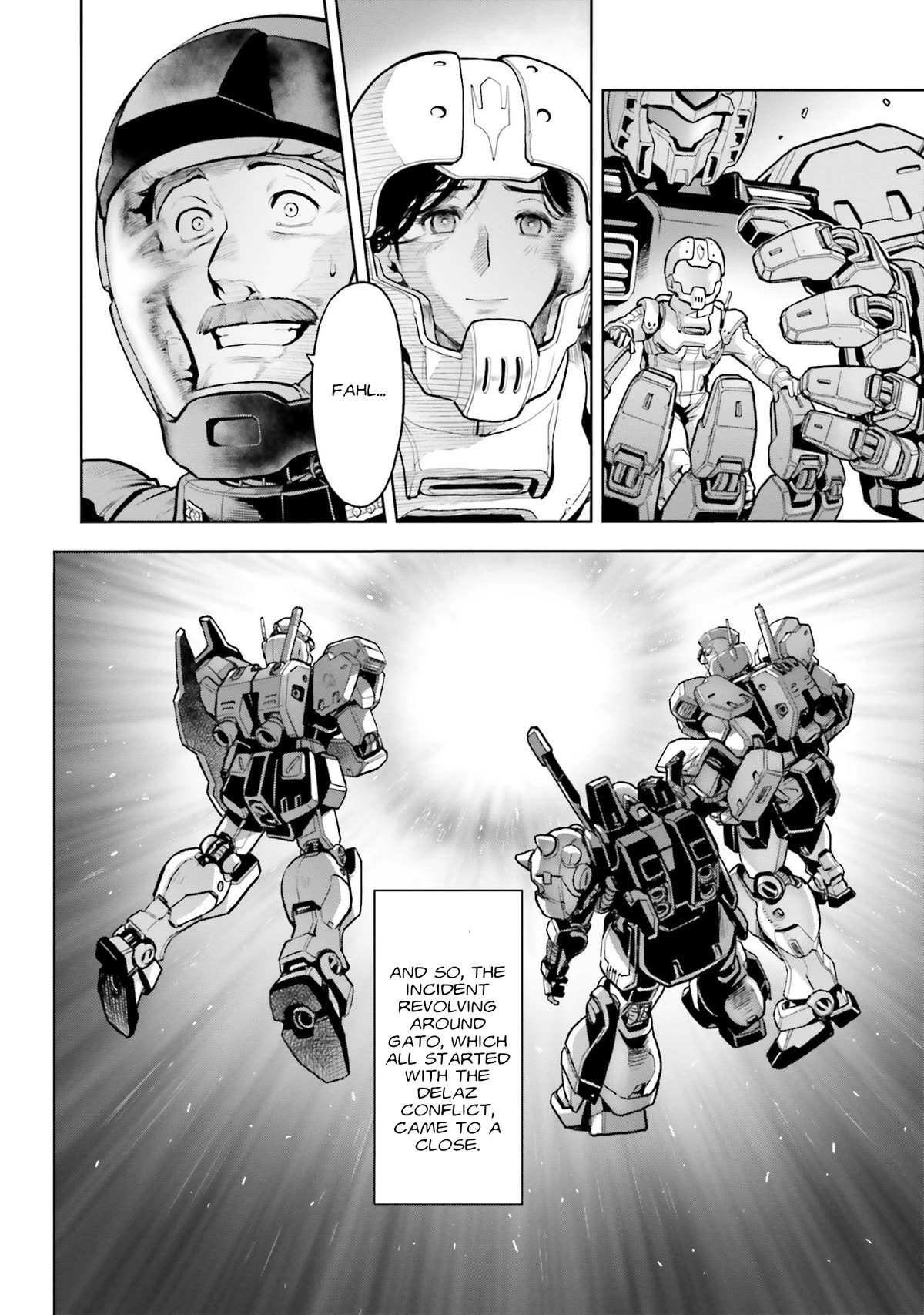 Kidou Senshi Gundam 0083 Rebellion Chapter 104 page 21 - Chapter 104: 4th Team, Roll Out! [END]