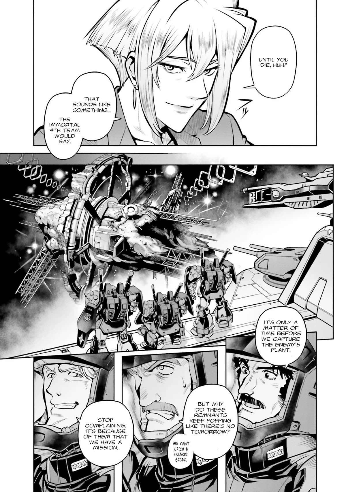 Kidou Senshi Gundam 0083 Rebellion Chapter 104 page 26 - Chapter 104: 4th Team, Roll Out! [END]