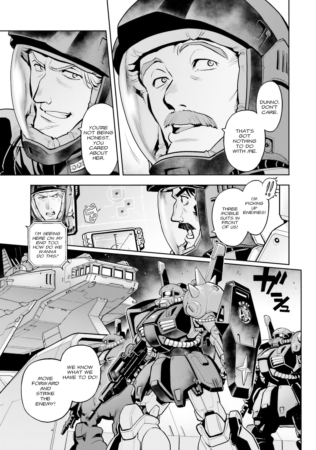 Kidou Senshi Gundam 0083 Rebellion Chapter 104 page 28 - Chapter 104: 4th Team, Roll Out! [END]