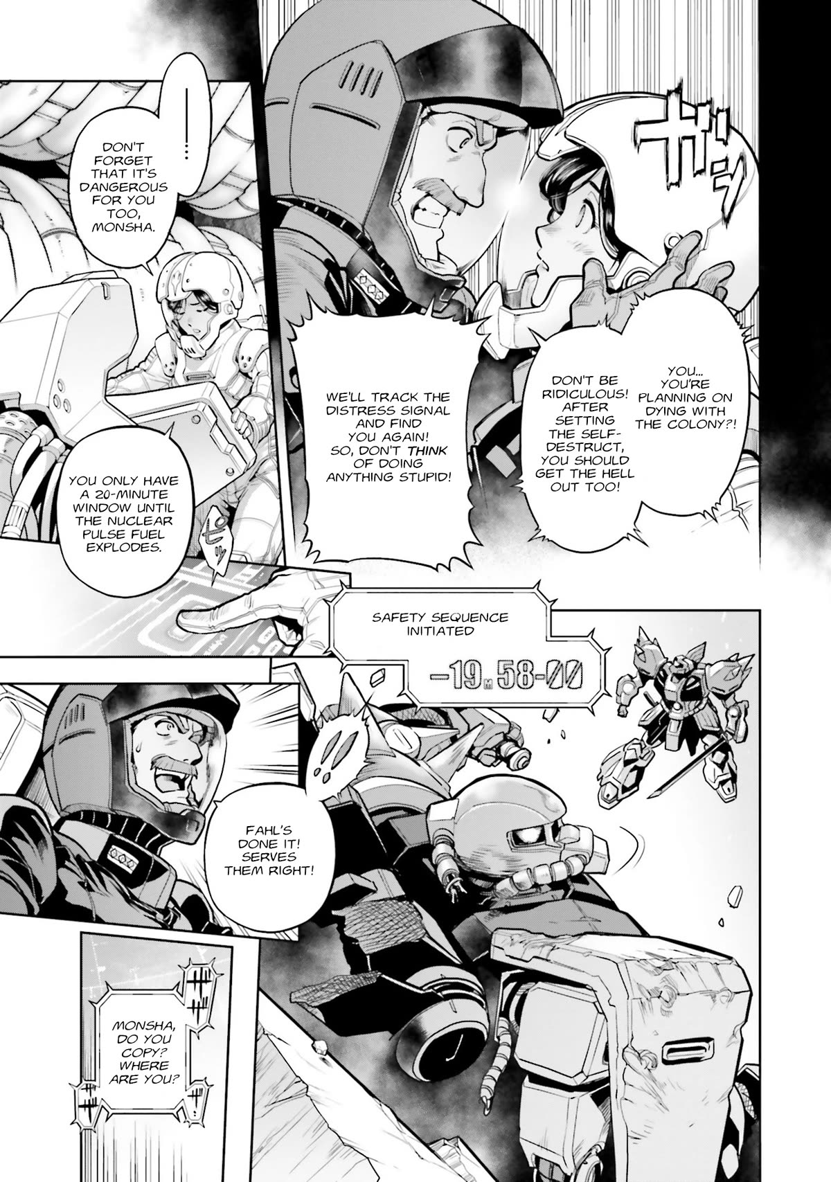Kidou Senshi Gundam 0083 Rebellion Chapter 104 page 9 - Chapter 104: 4th Team, Roll Out! [END]