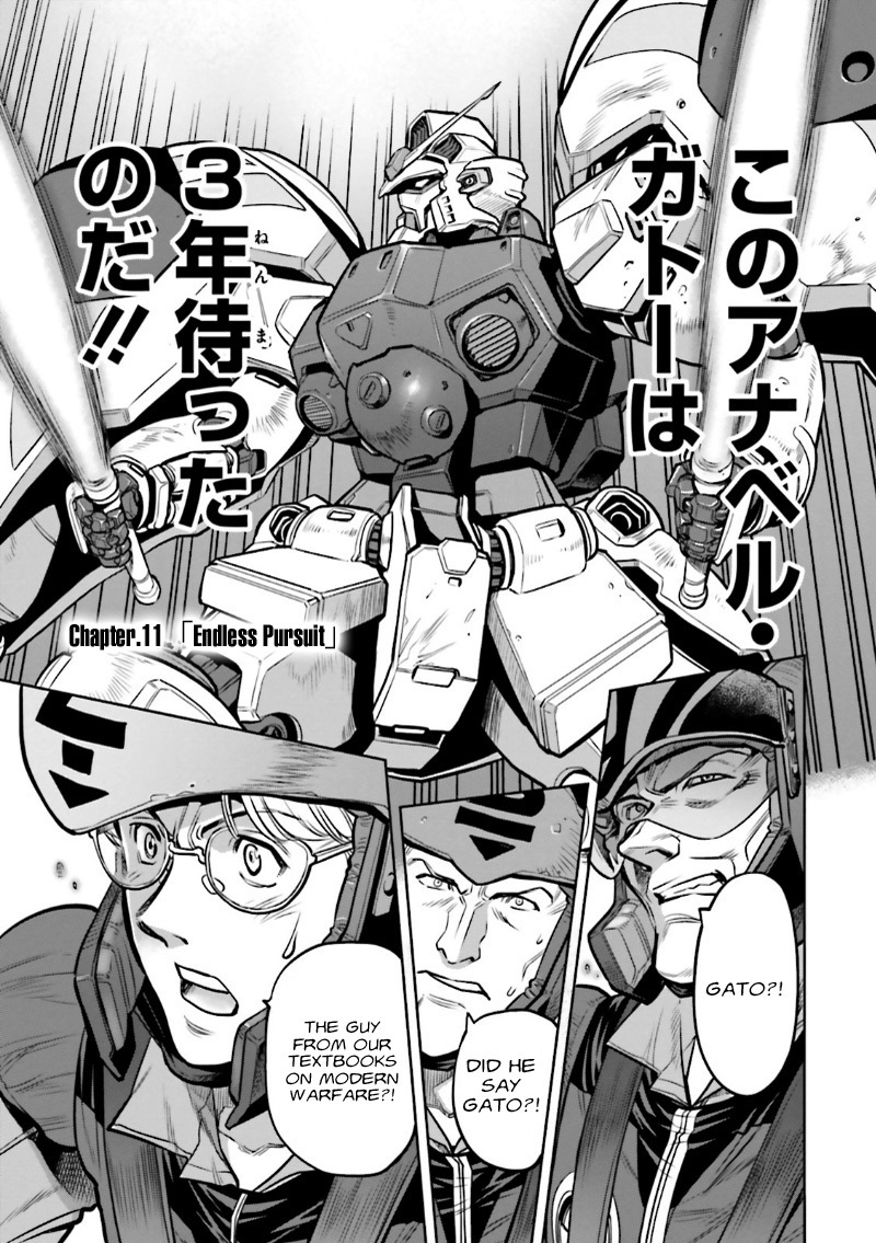 Kidou Senshi Gundam 0083 Rebellion Chapter 11 page 1 - Chapter 11: Endless Pursuit
